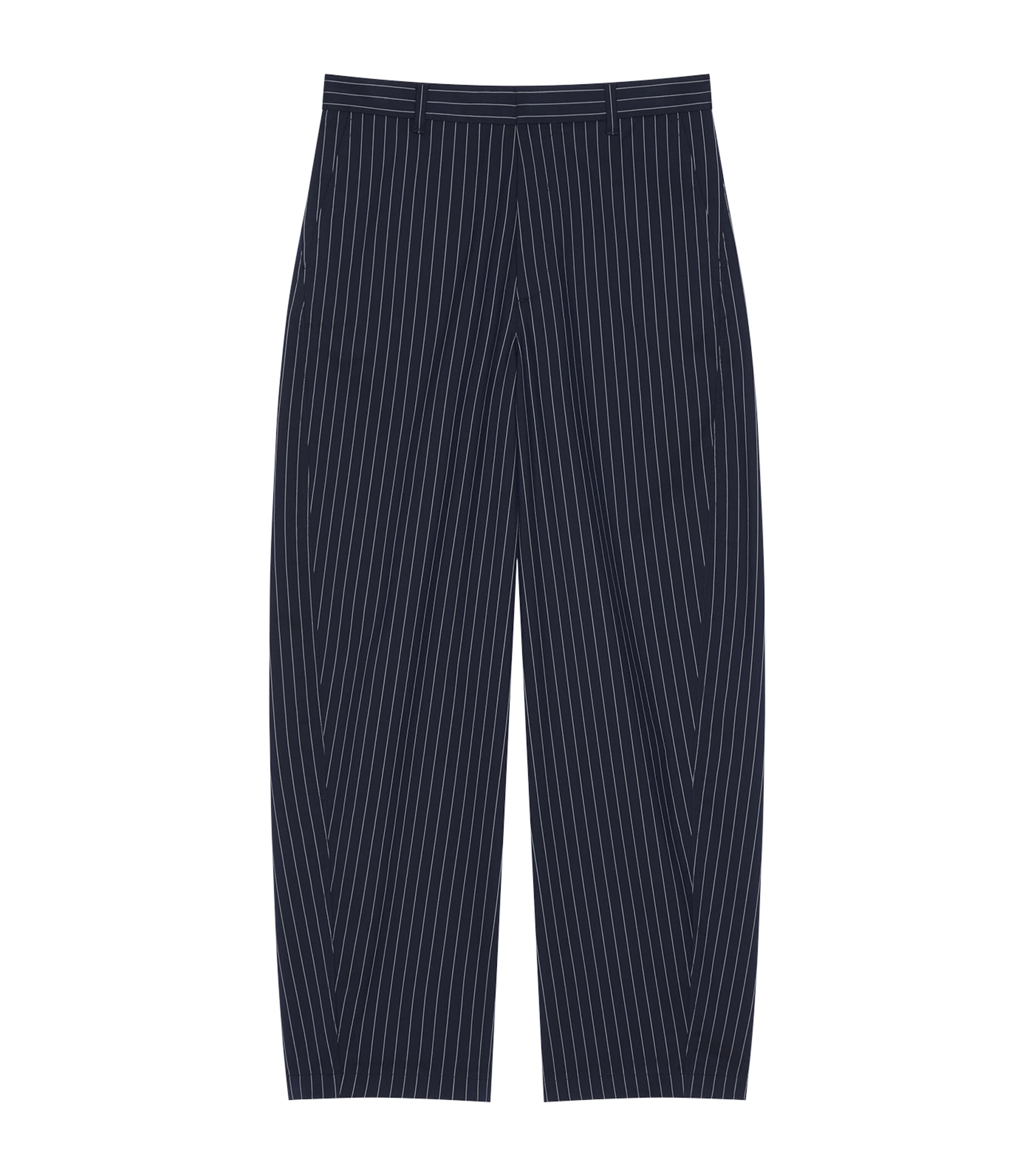 Givenchy Mens Stripe Couture Seam Trousers