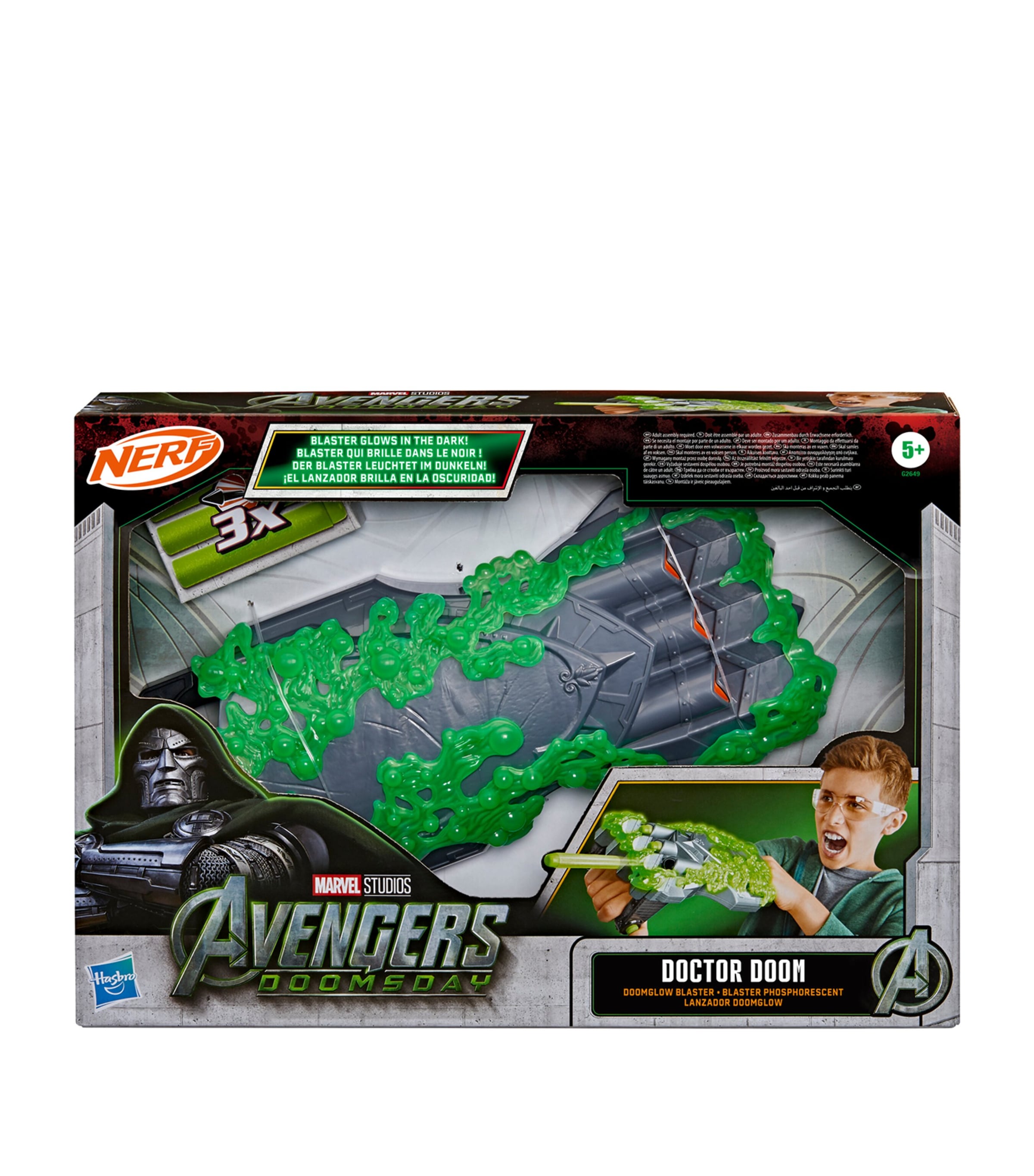 Marvel Avengers: Doomsday NERF Doctor Doom Doomglow Blaster