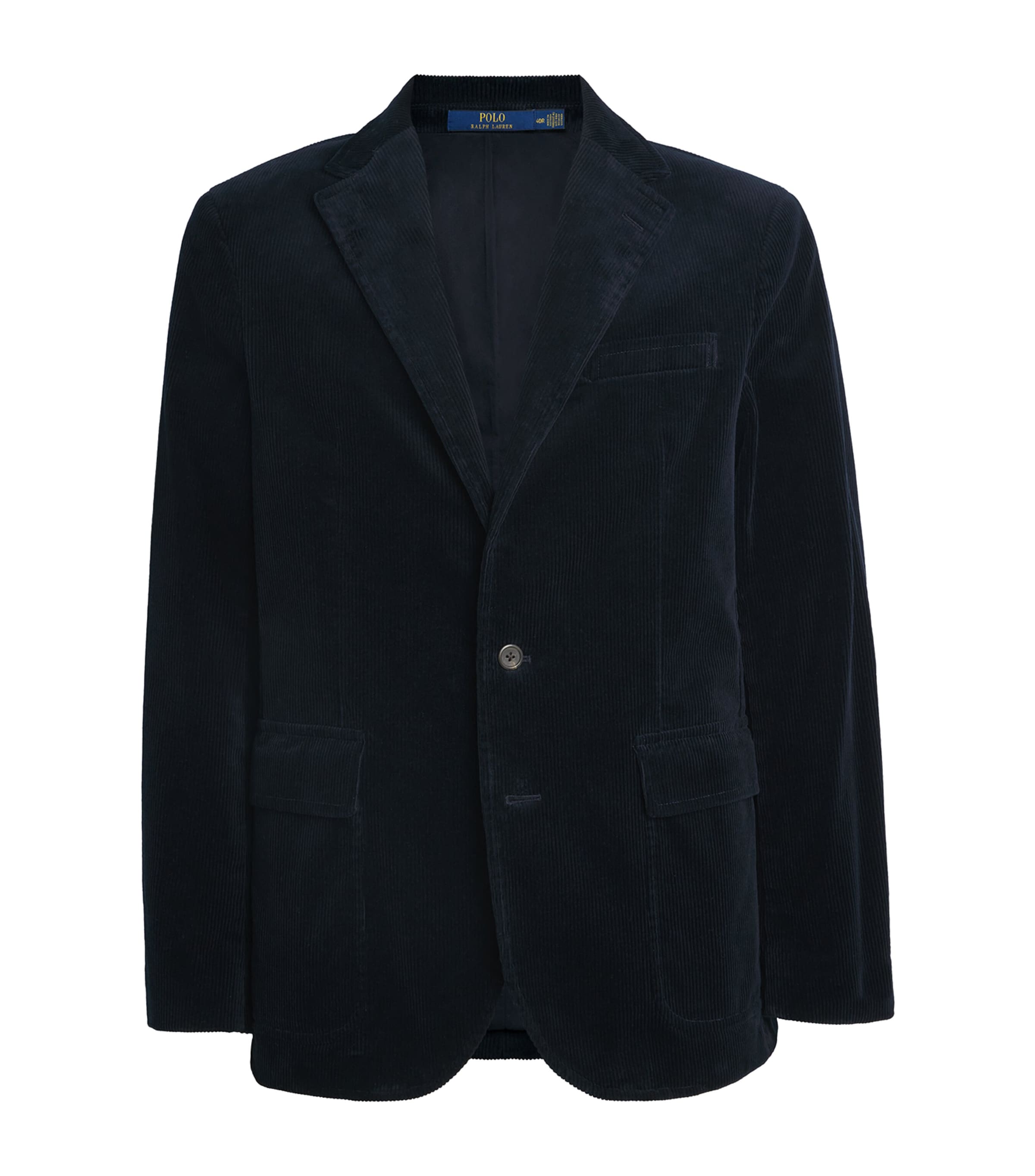 Corduroy Single-Breasted Blazer