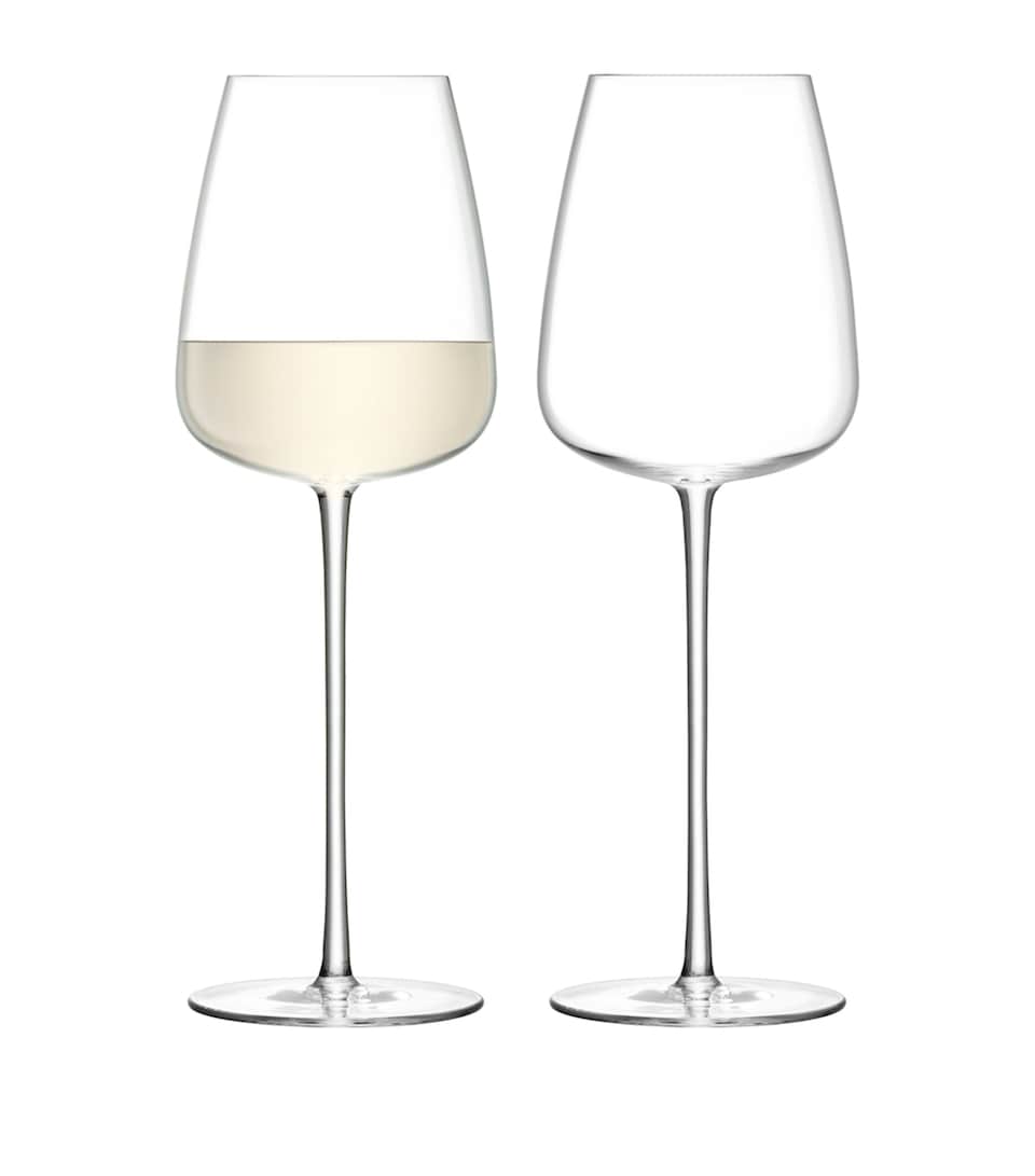 Set of 2 Wine Culture White Wine Glasses (490ml)