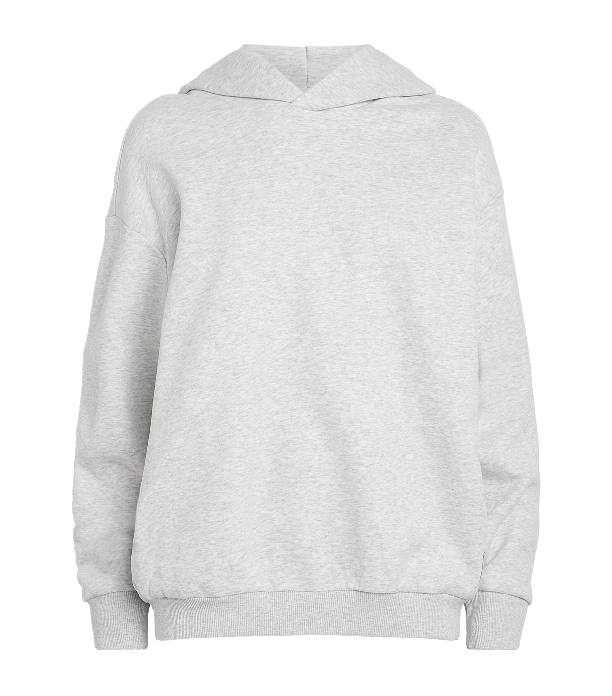 VUORI Womens Restore Oversized Hoodie Pale Grey Heather