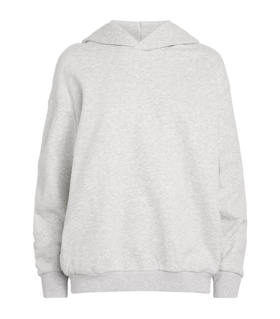 VUORI Womens Restore Oversized Hoodie Pale Grey Heather