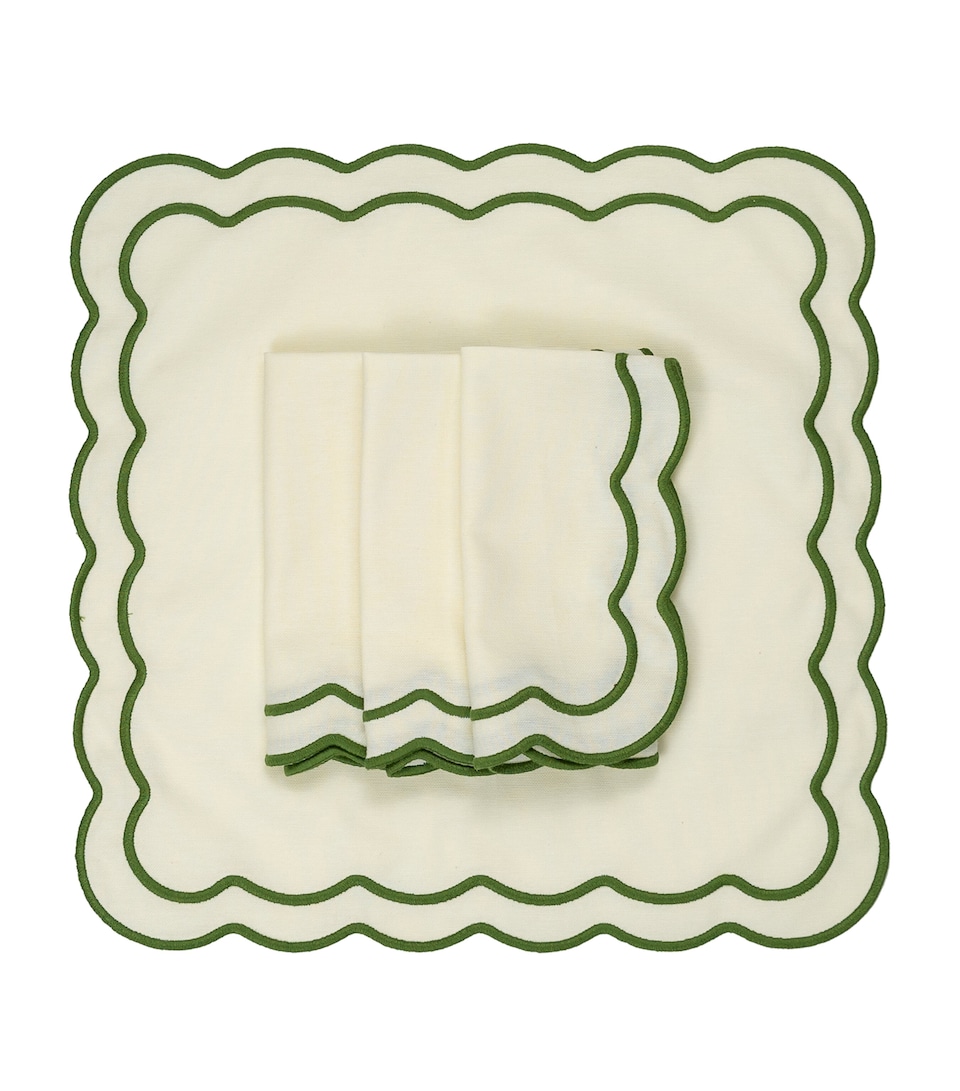Set of 4 Apple Napkins (50cm x 50cm)