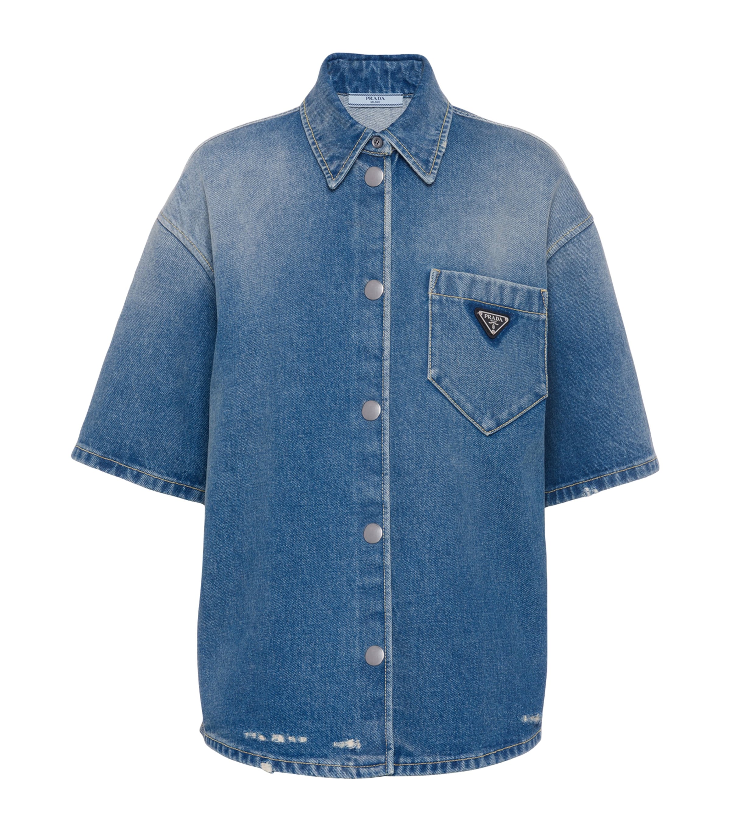 Denim Logo Shirt
