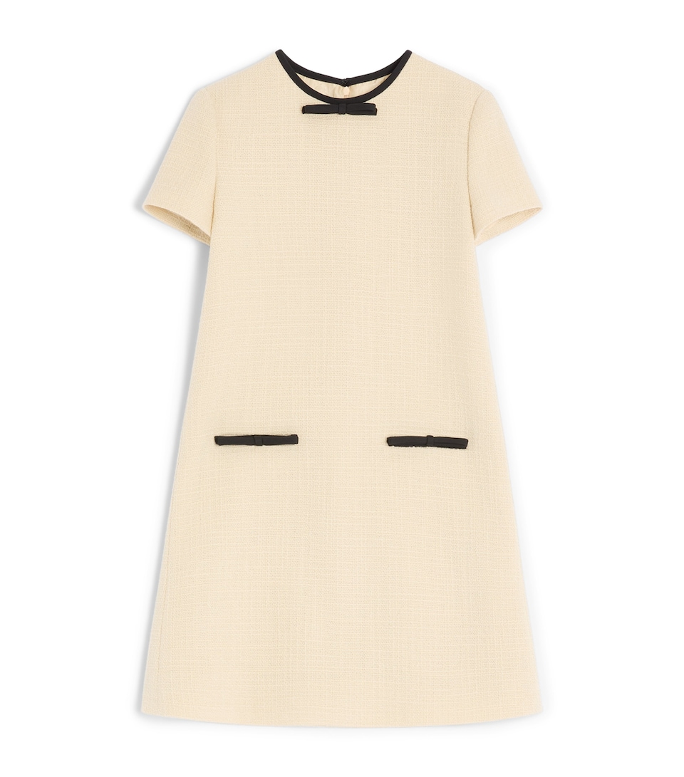 Wool-Blend Mini Dress