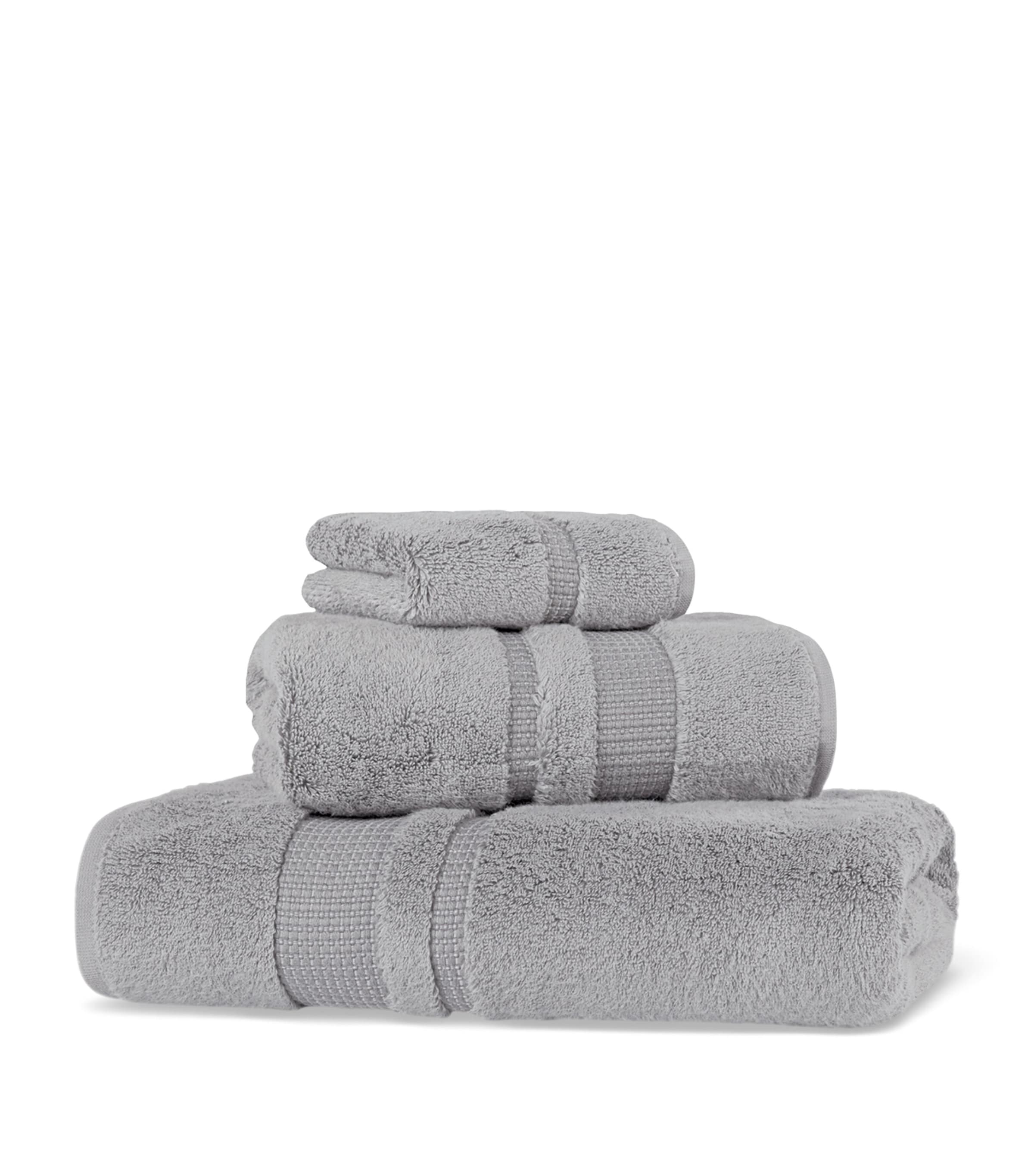 Hamam Cotton Pera Face Cloth (30cm x 40cm) Dark Frost