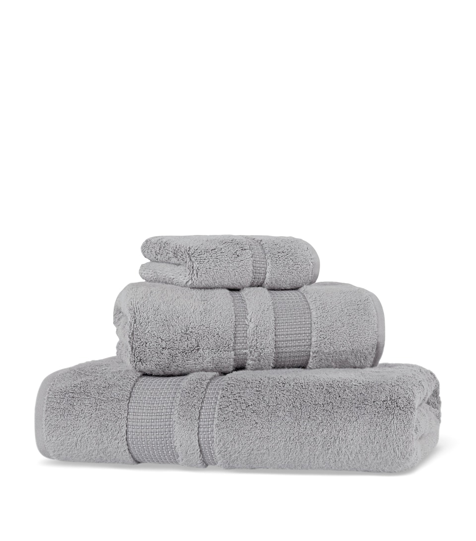 Hamam Cotton Pera Face Cloth (30cm x 40cm) Dark Frost