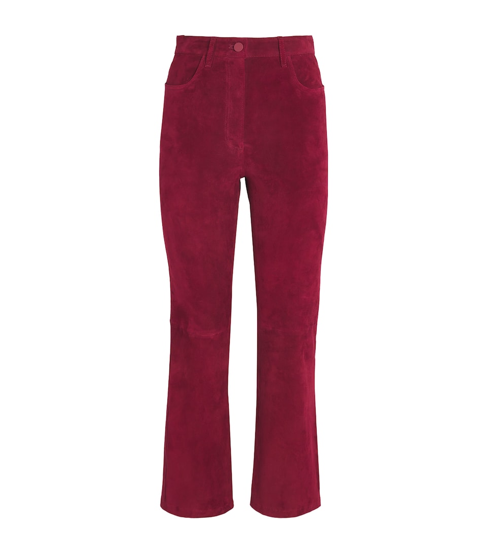 Suede Duke Stretch Slim Trousers