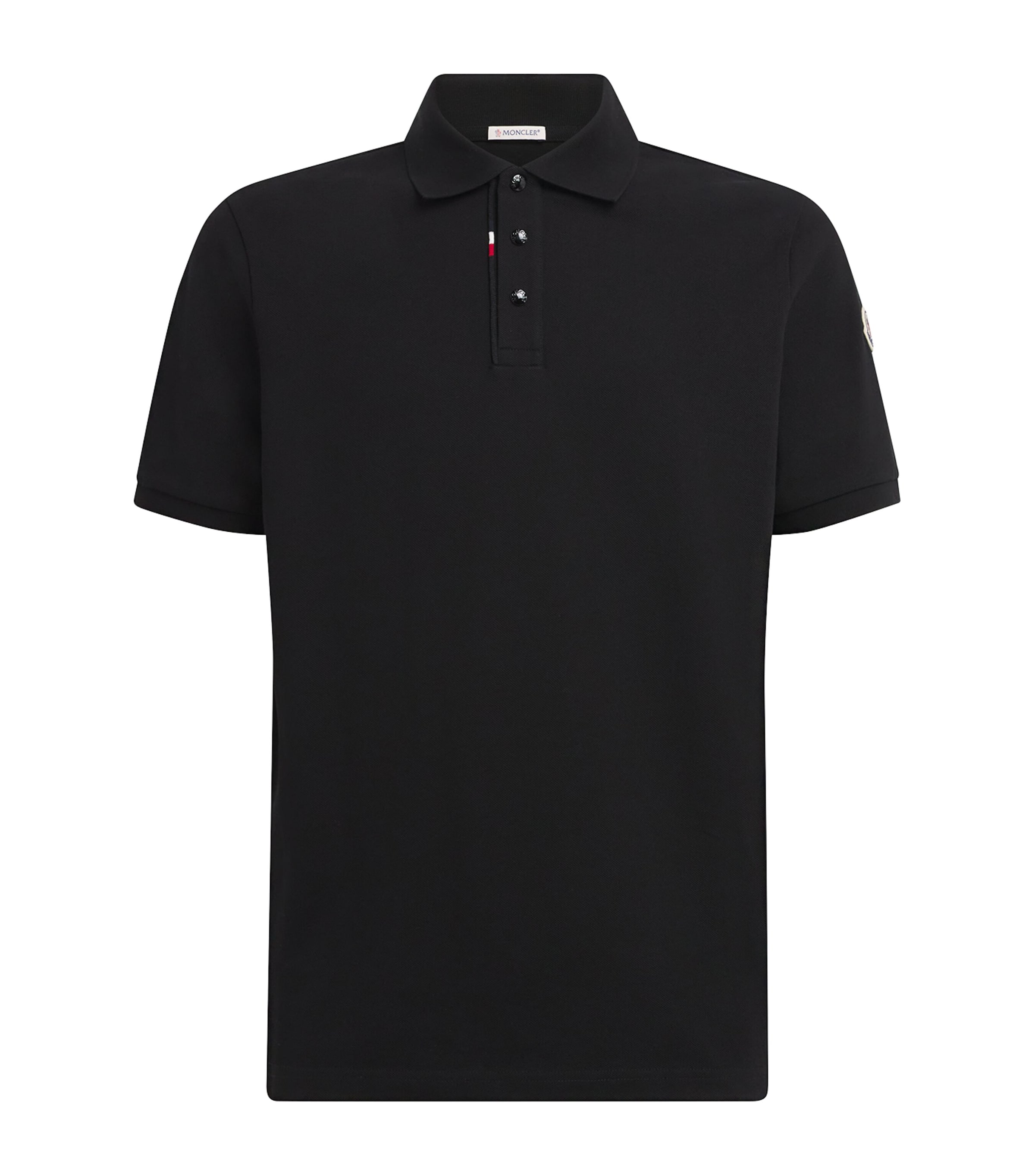 Moncler Mens Cotton Polo Shirt