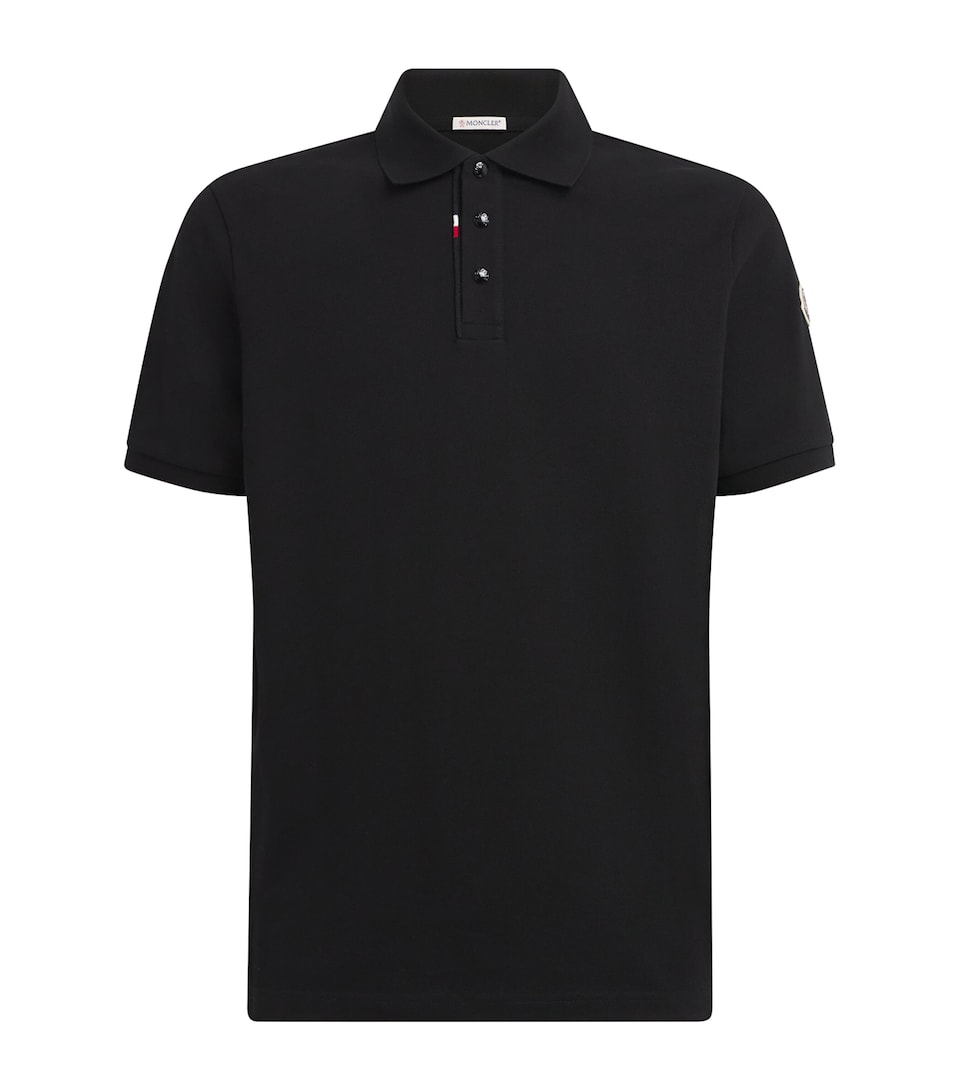 Moncler Mens Cotton Polo Shirt