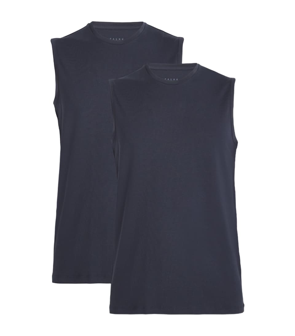 Cotton-Blend Daily Comfort Muscle Shirt (Pack of 2)