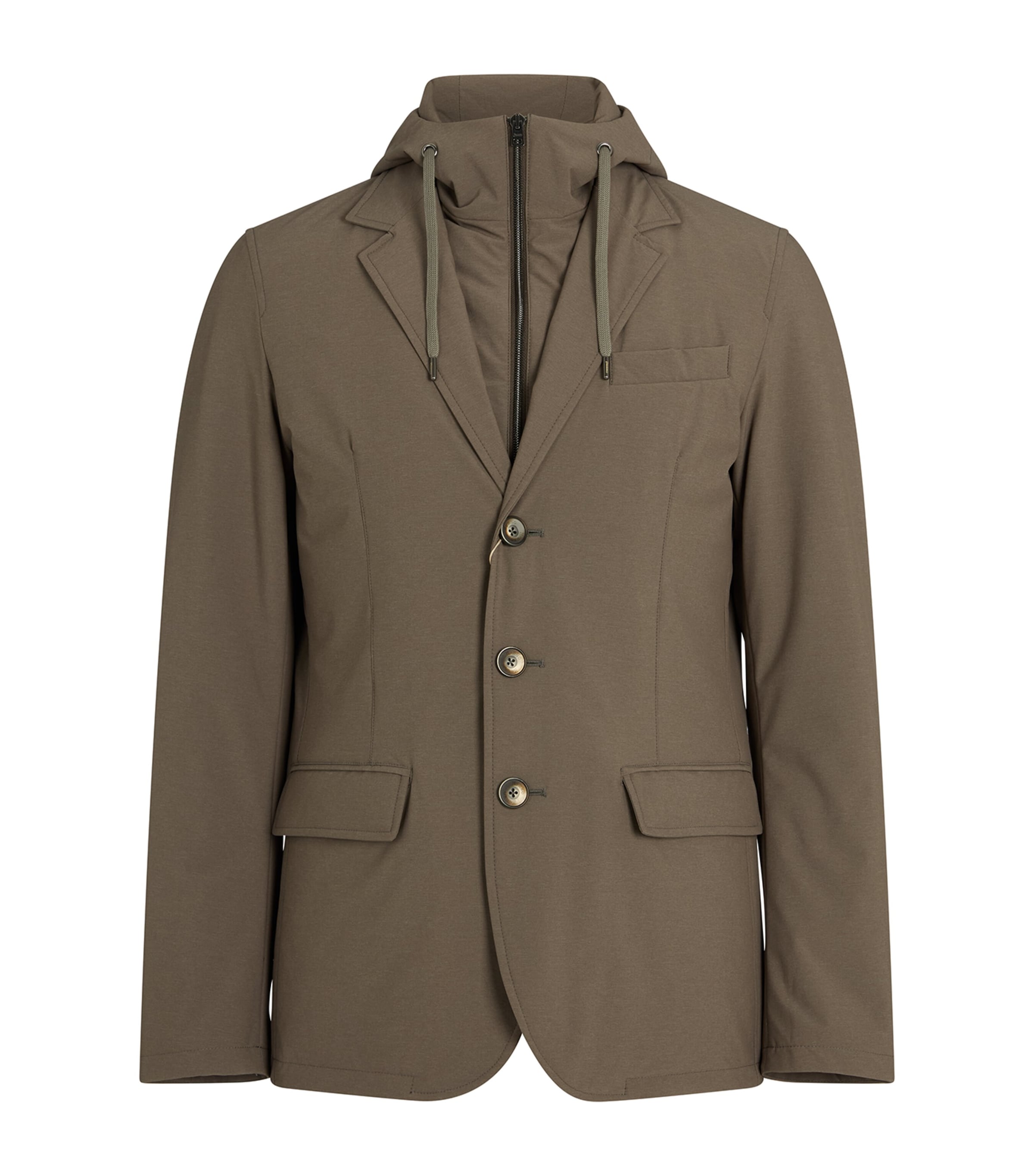 Padded Insert-Detail Blazer