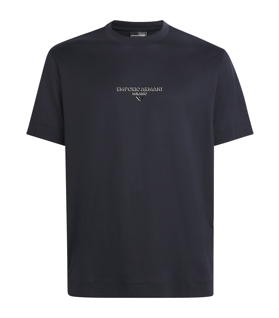 Jersey Embossed-Logo T-Shirt