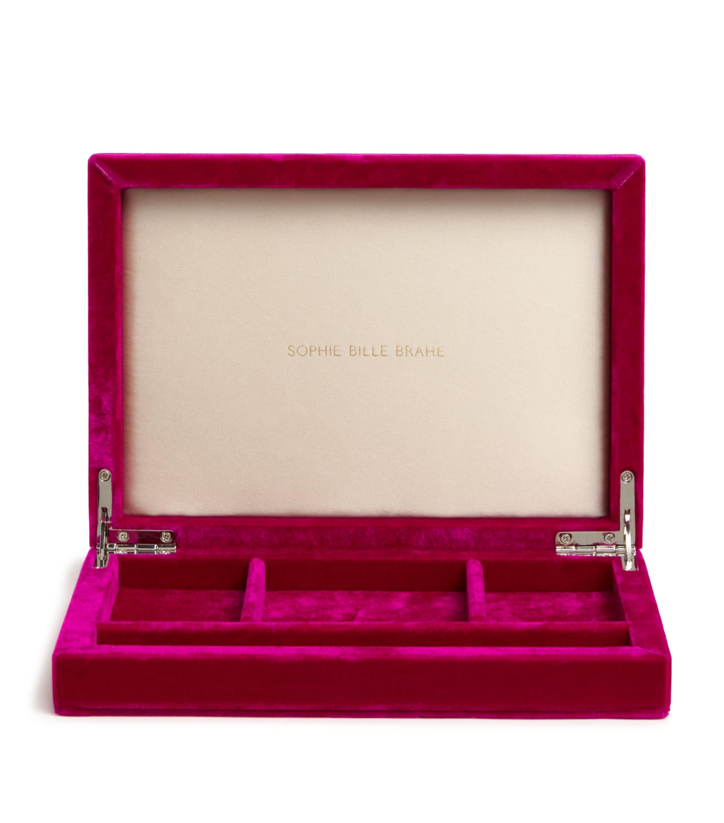 Silk Velvet Tresor Jewellery Box