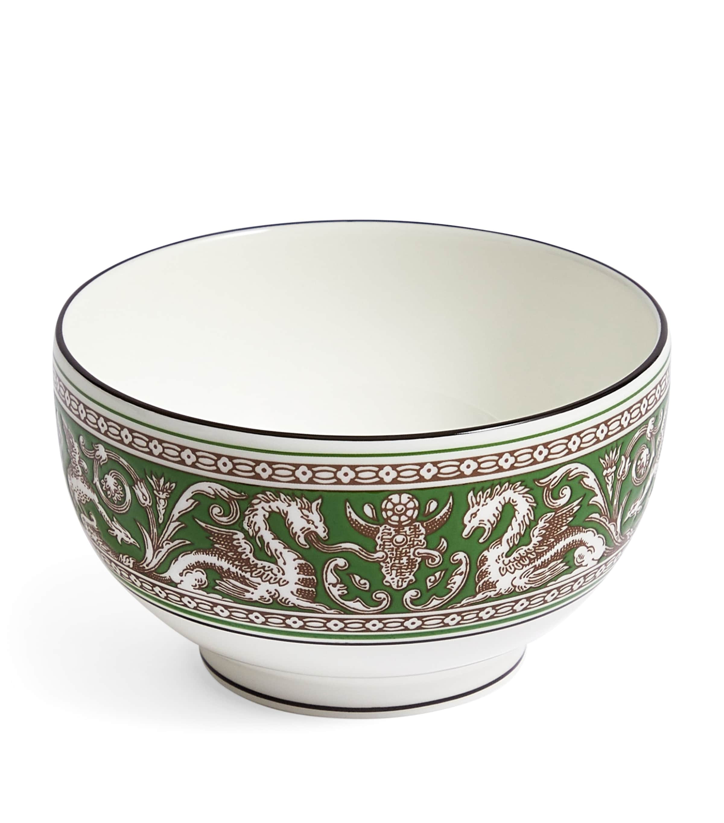Wedgwood Florentine Verde Rice Bowl (10.5cm) Green