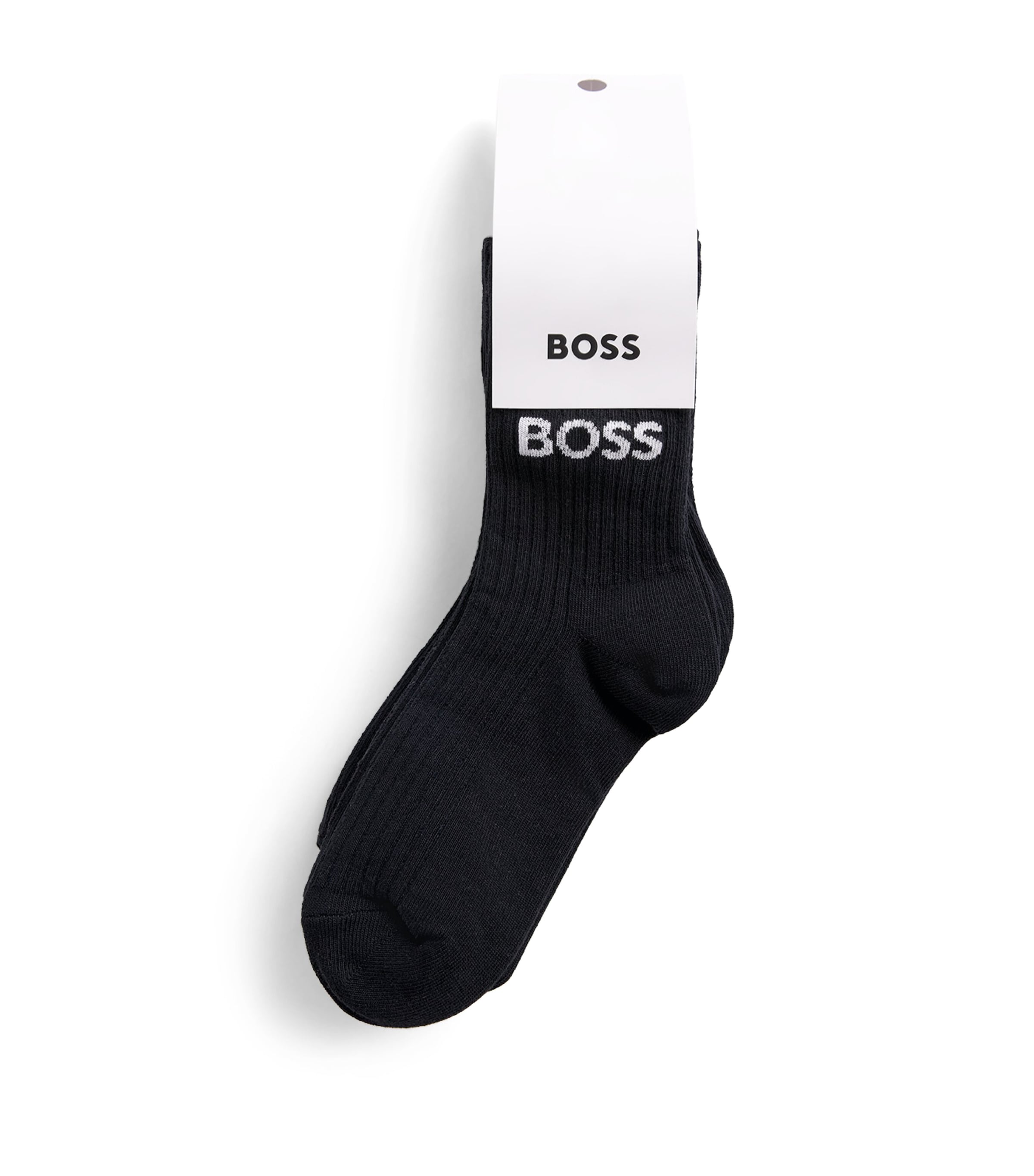 BOSS Kidswear Logo Socks (Pack of 5) Black