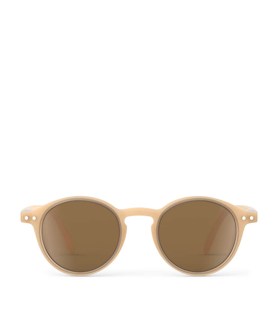 IZIPIZI KIDS #d Round Sunglasses (3-5 Years) Macchiato