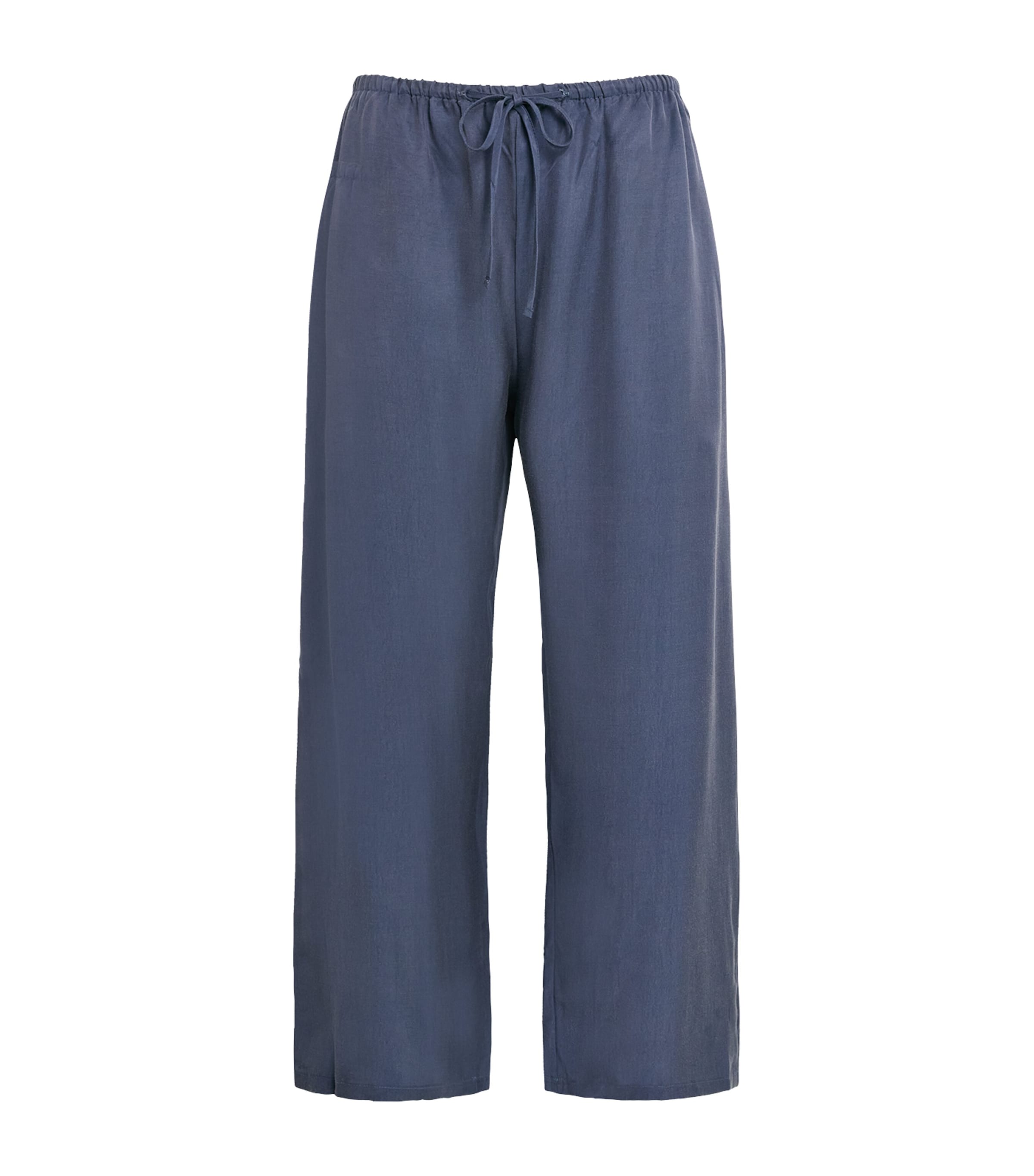 LESET Womens Kim Drawstring trousers Denim