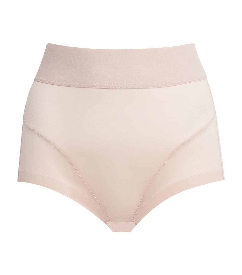 Wolford Womens Sheer Touch Briefs Rosepowder