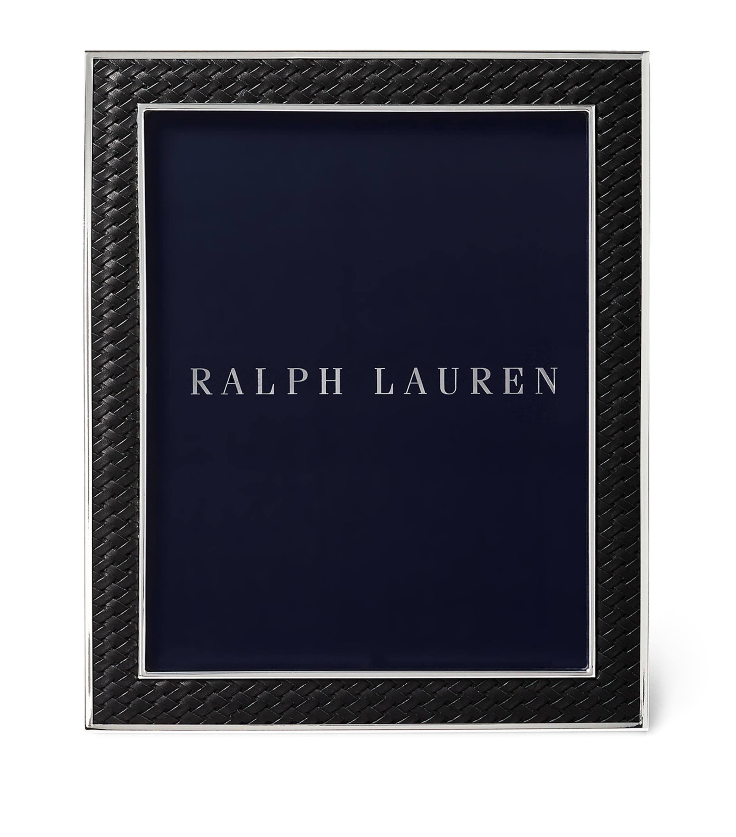 Ralph Lauren Picture Frame 写真額縁 フォトフレーム Ralph Lauren Photo Frame ~ Silver Metal Chrome 5 X 7 Picture