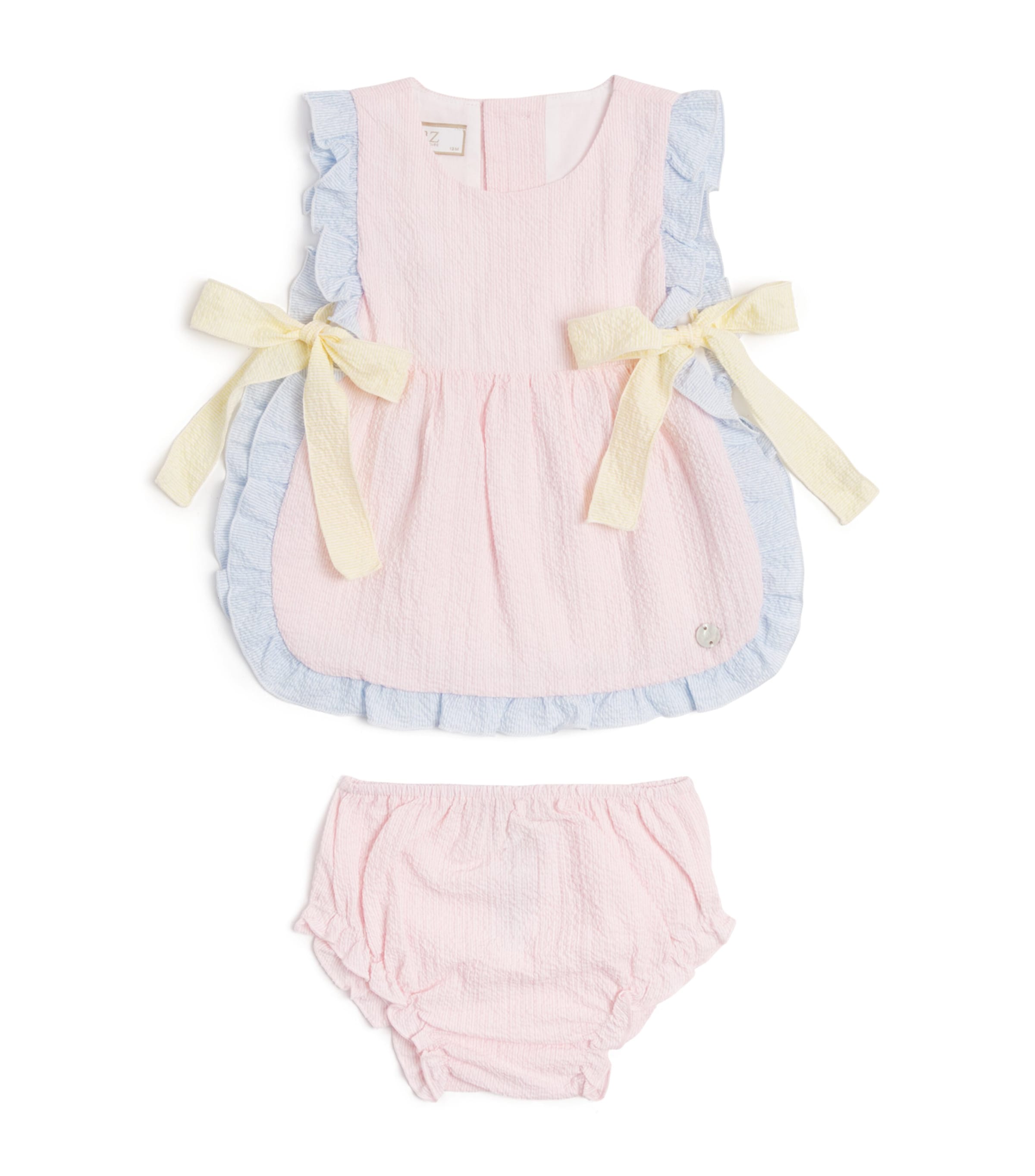 Bow-Detail Dress and Bloomers Set (1-24 Months)