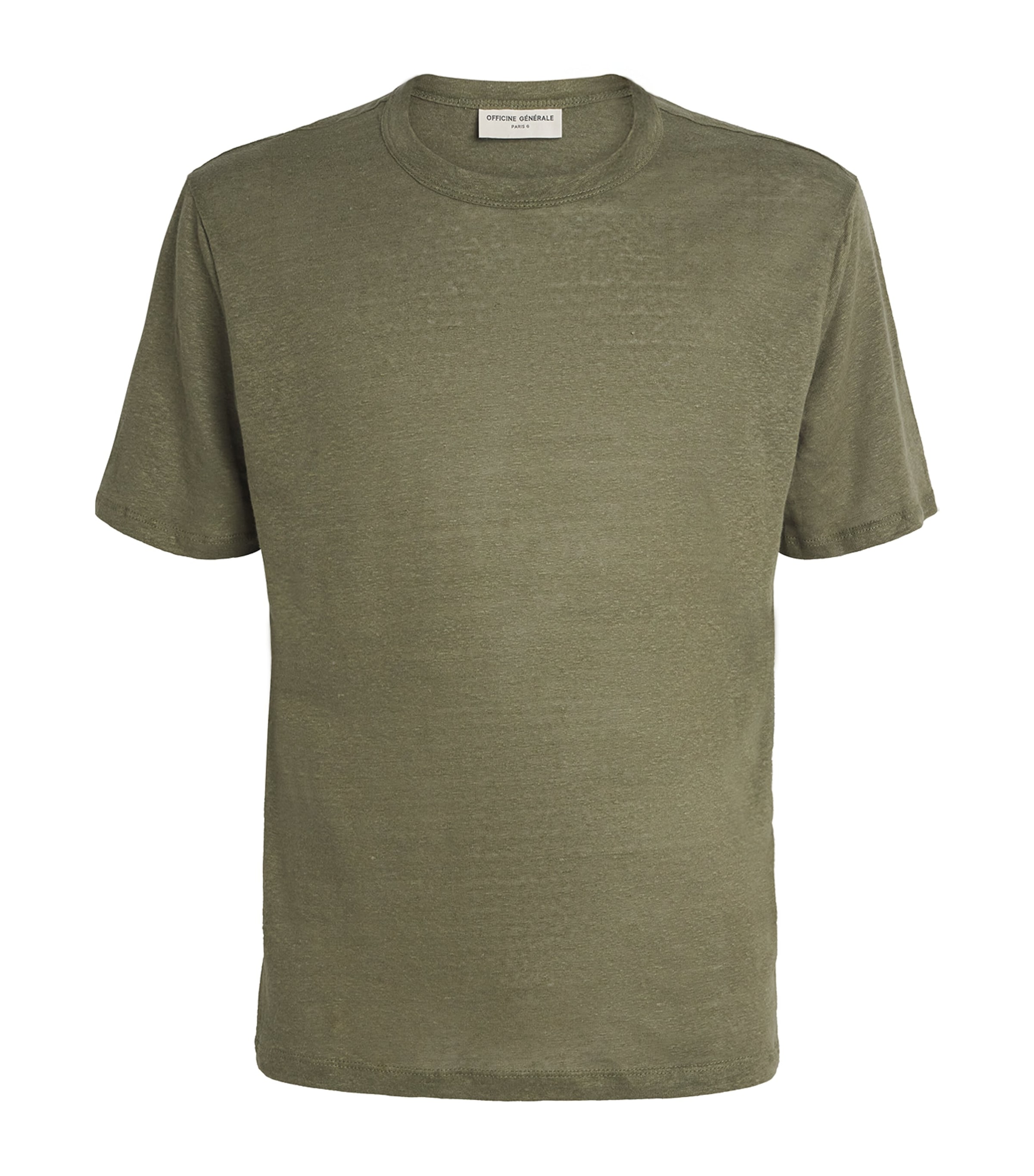 Linen Garment-Dyed T-Shirt