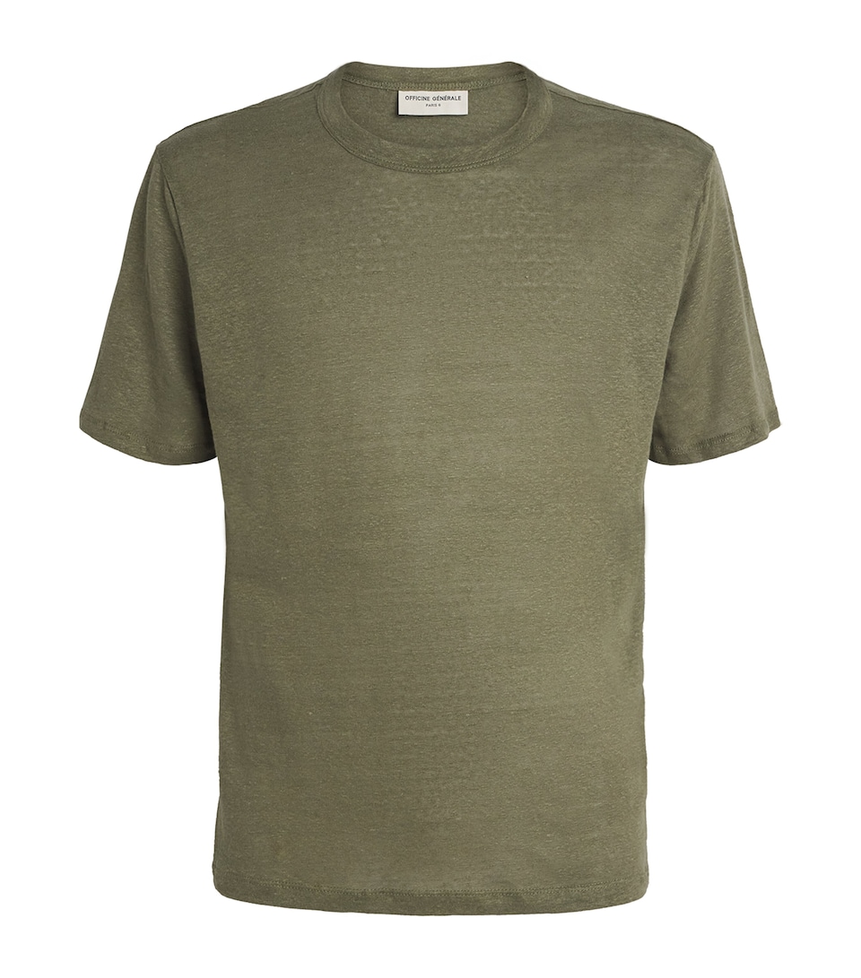 Linen Garment-Dyed T-Shirt