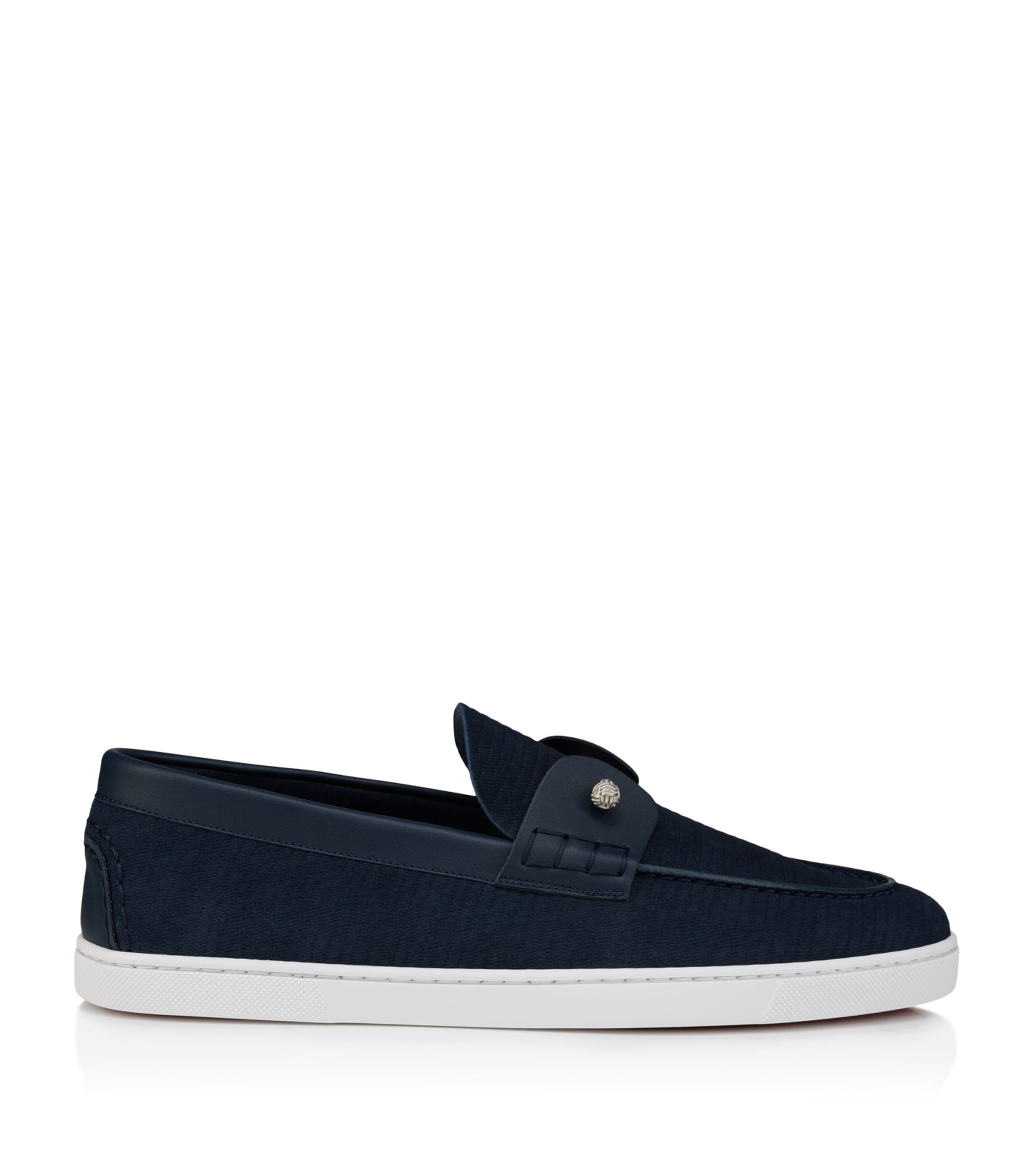 Christian Louboutin Chambeliboat Yacht Leather Boat Shoes