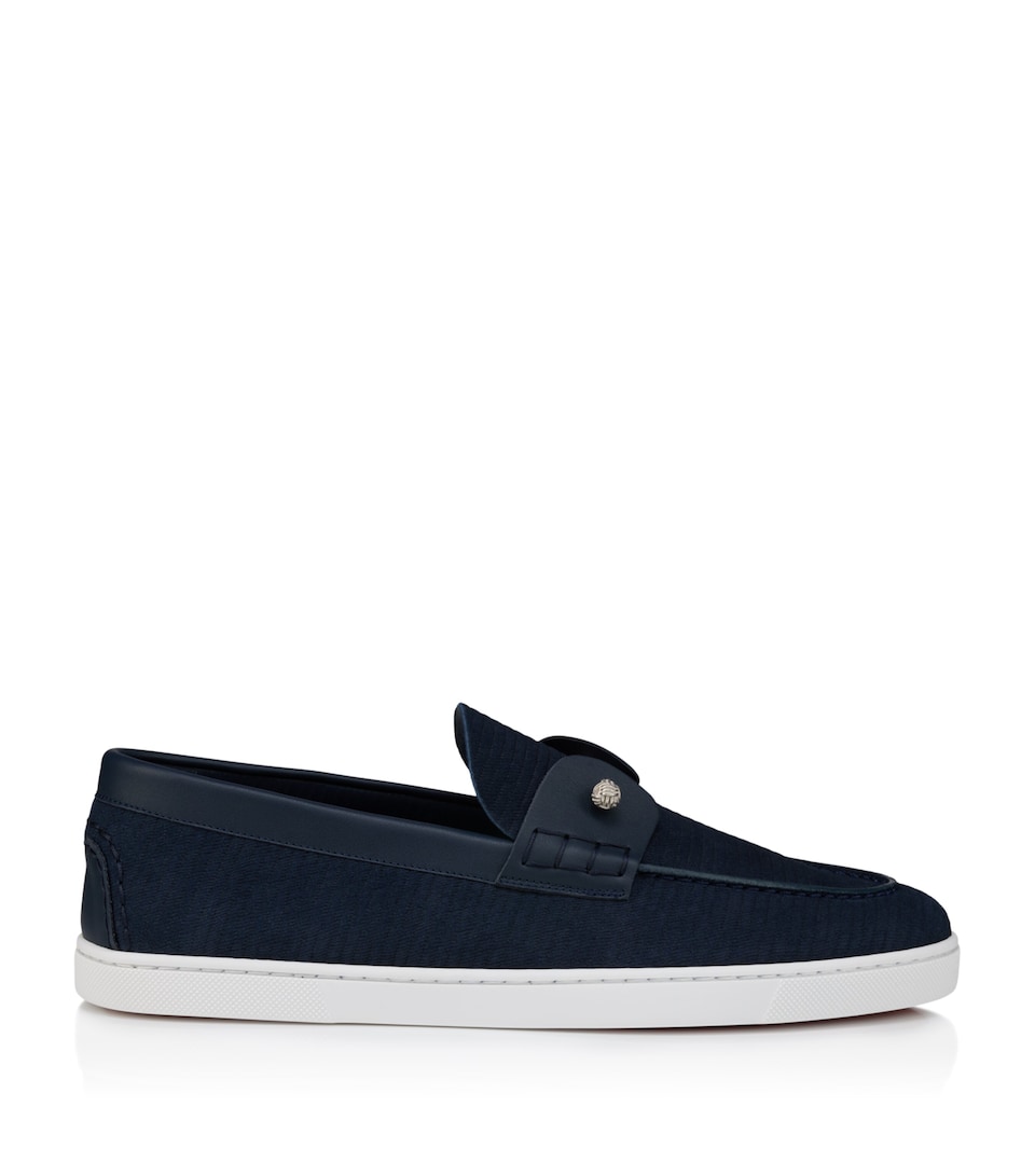 Christian Louboutin Chambeliboat Yacht Leather Boat Shoes