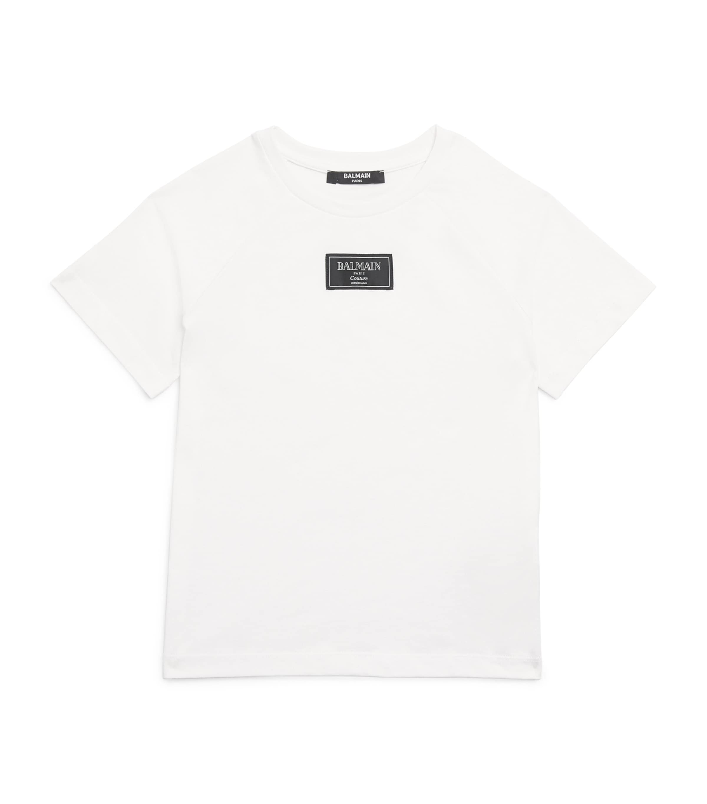 Cotton Logo Patch T-Shirt (4-14 Years)