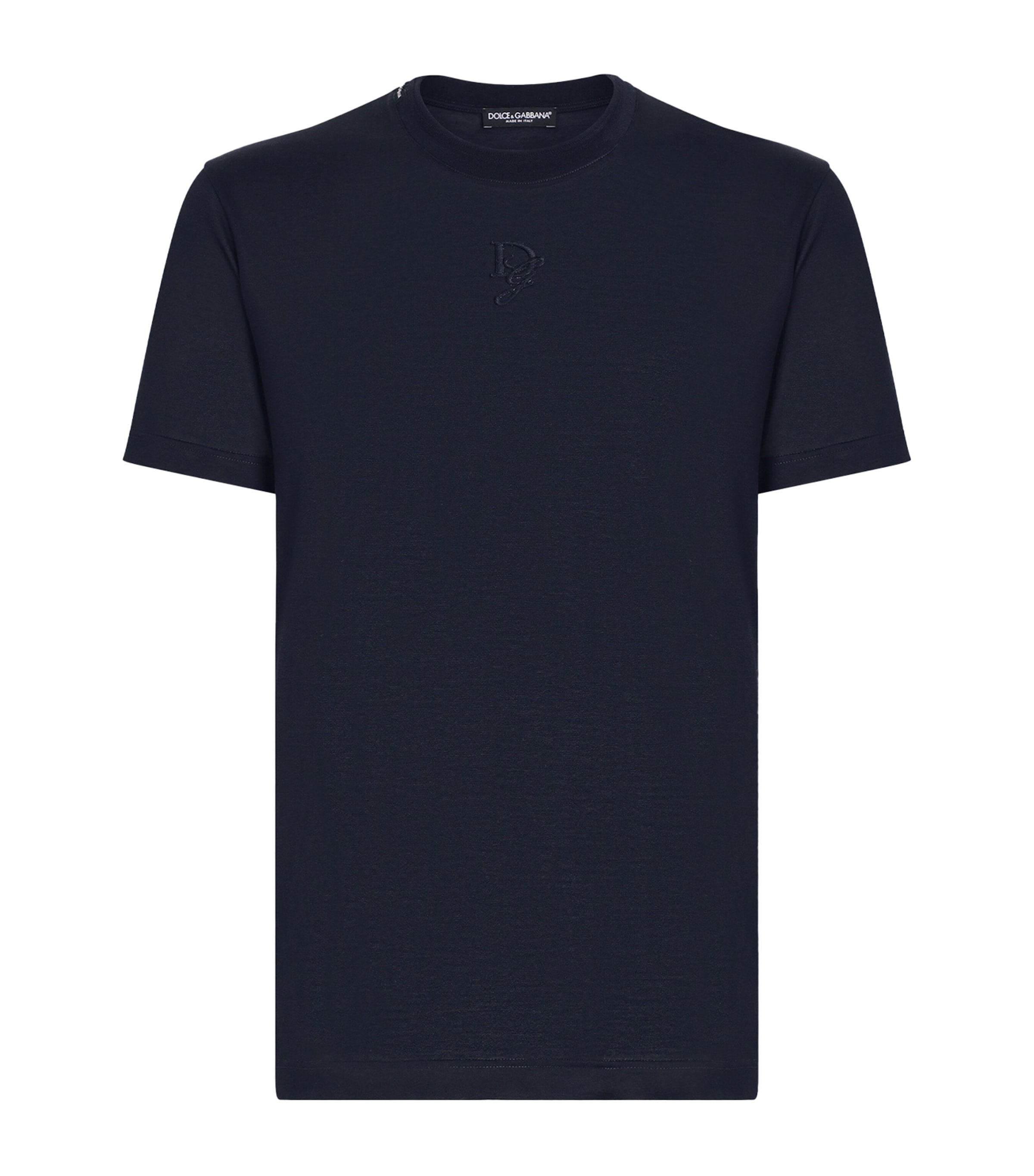 Dolce & Gabbana Cotton Logo Plaque T-Shirt | Harrods US