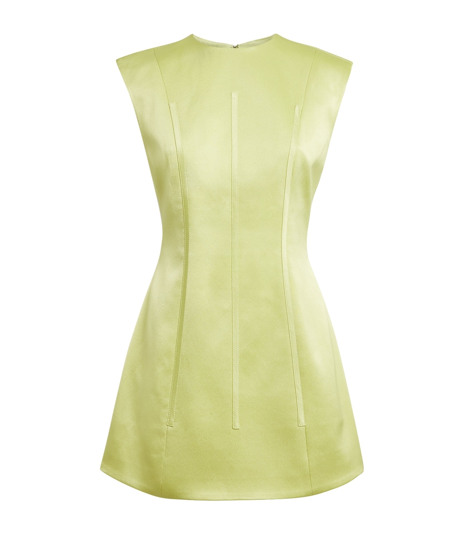 Satin Hallie Mini Dress