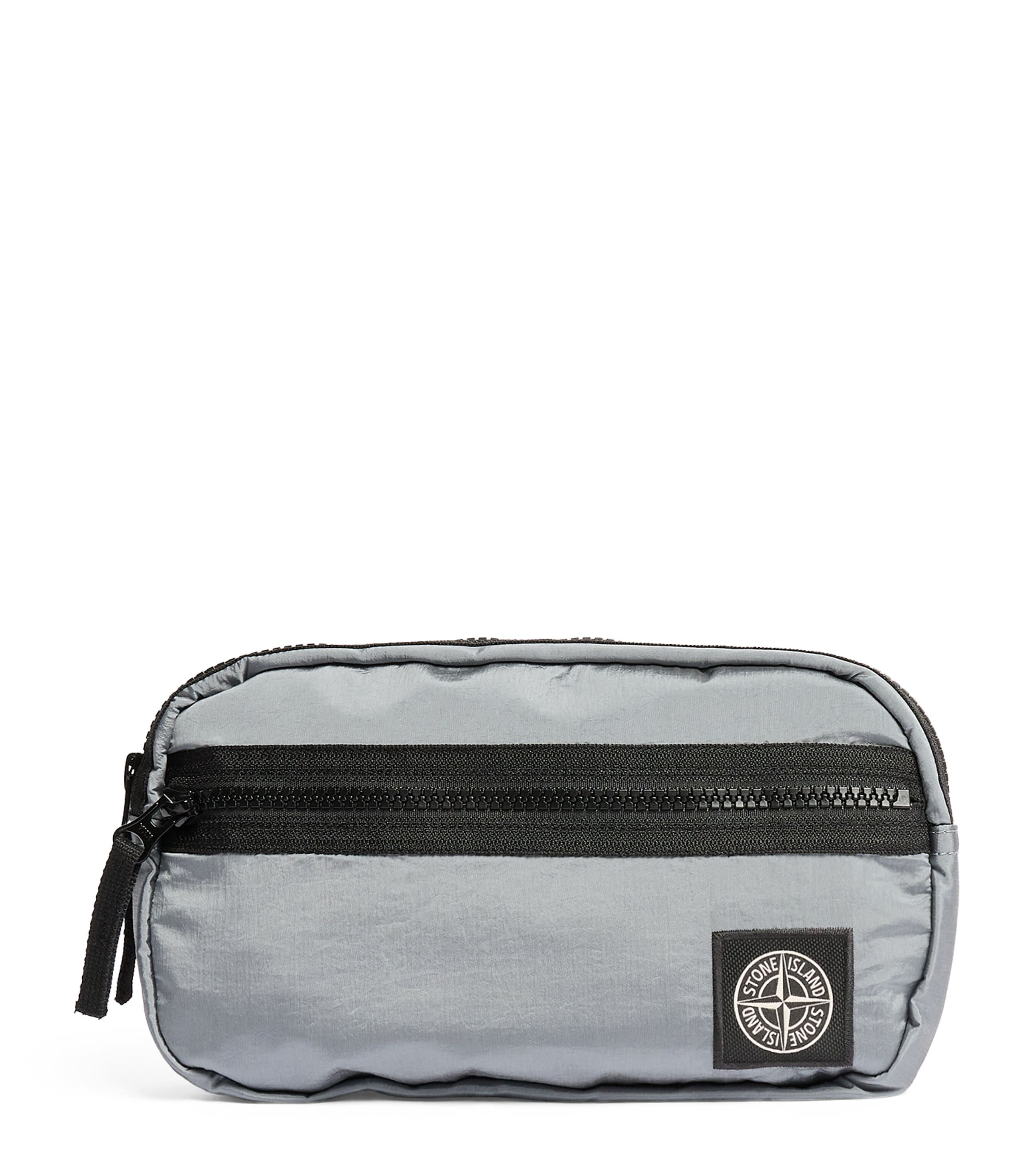 Stone Island Coated-Nylon Logo Belt Bag
