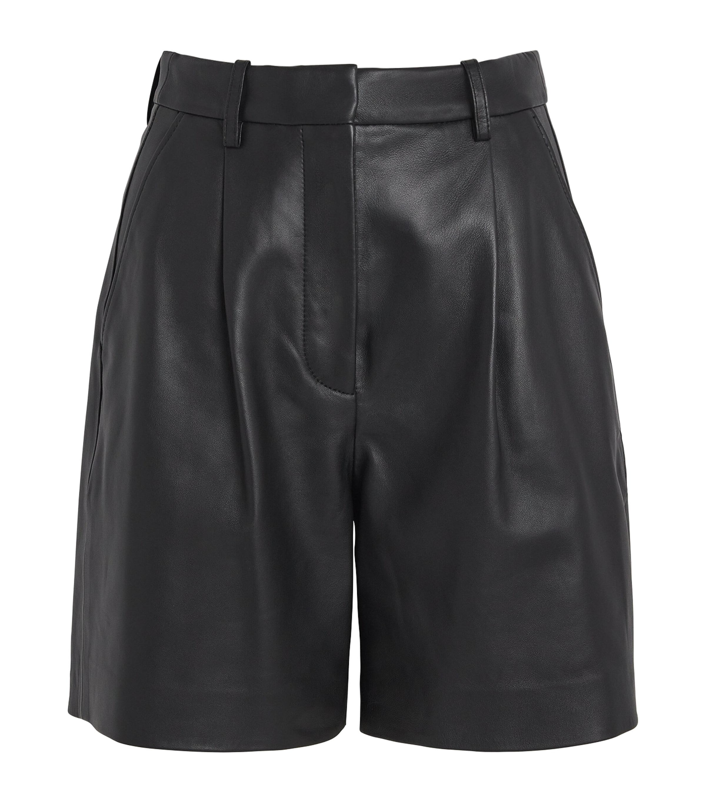 Suze Leather Shorts