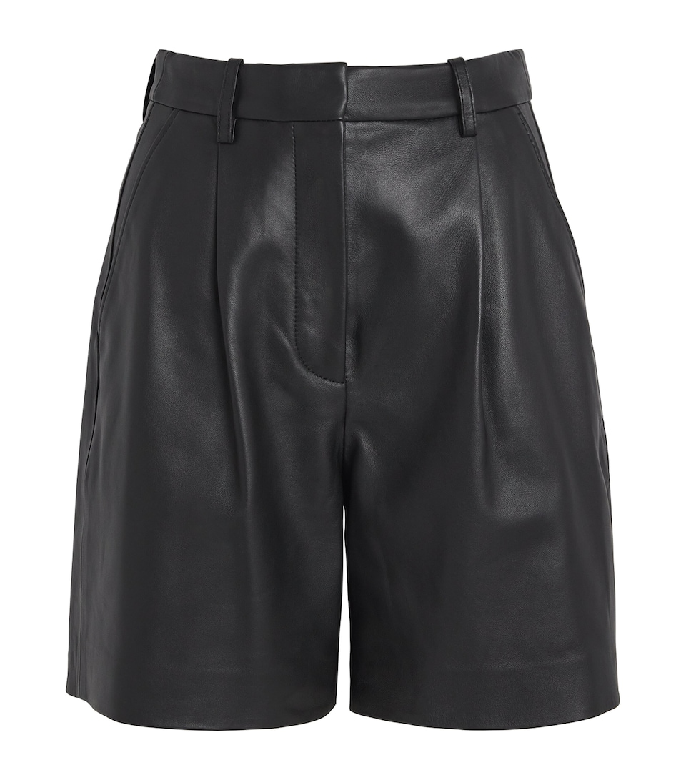 Suze Leather Shorts