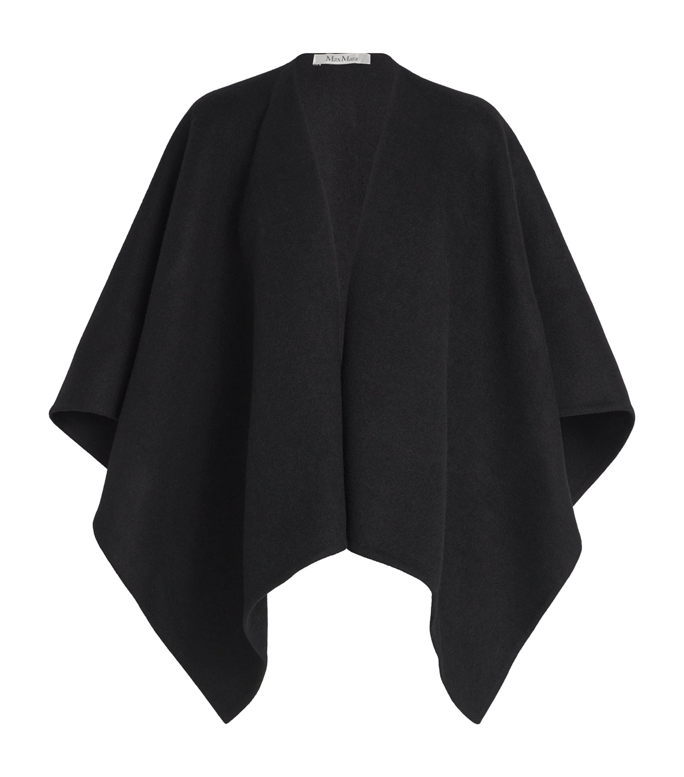 Max Mara Wool Hilde Wrap Poncho | Harrods US