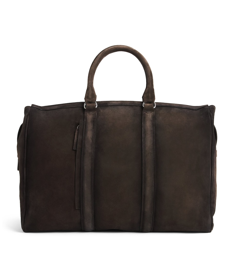 Officine Creative Suede Quentin Duffle Bag Pepe
