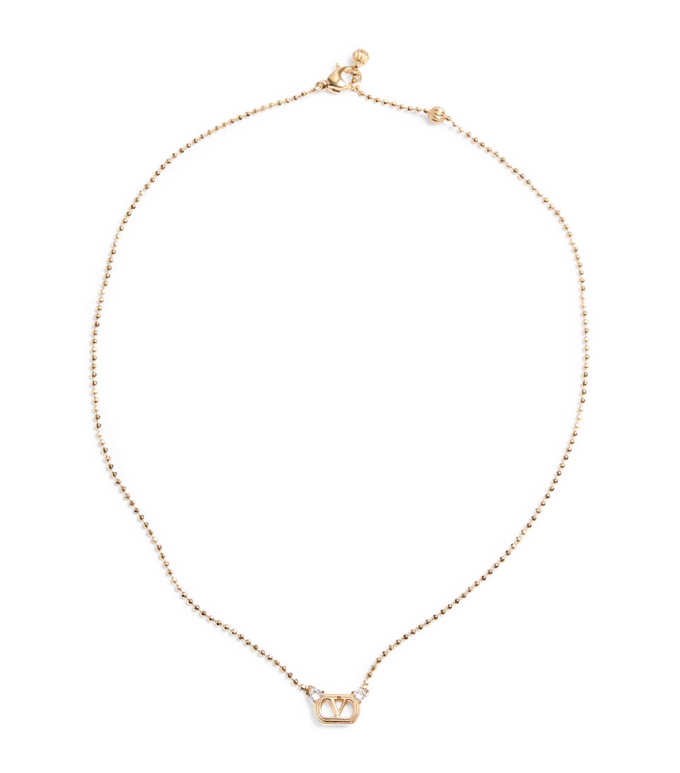 Swarovski Crystal-Embellished Ovalette Necklace