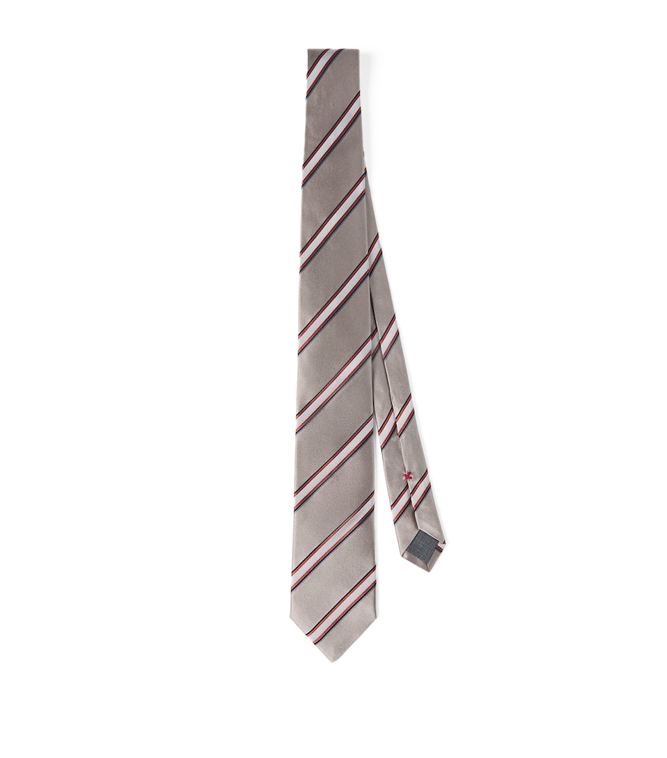 Silk Stripe Tie