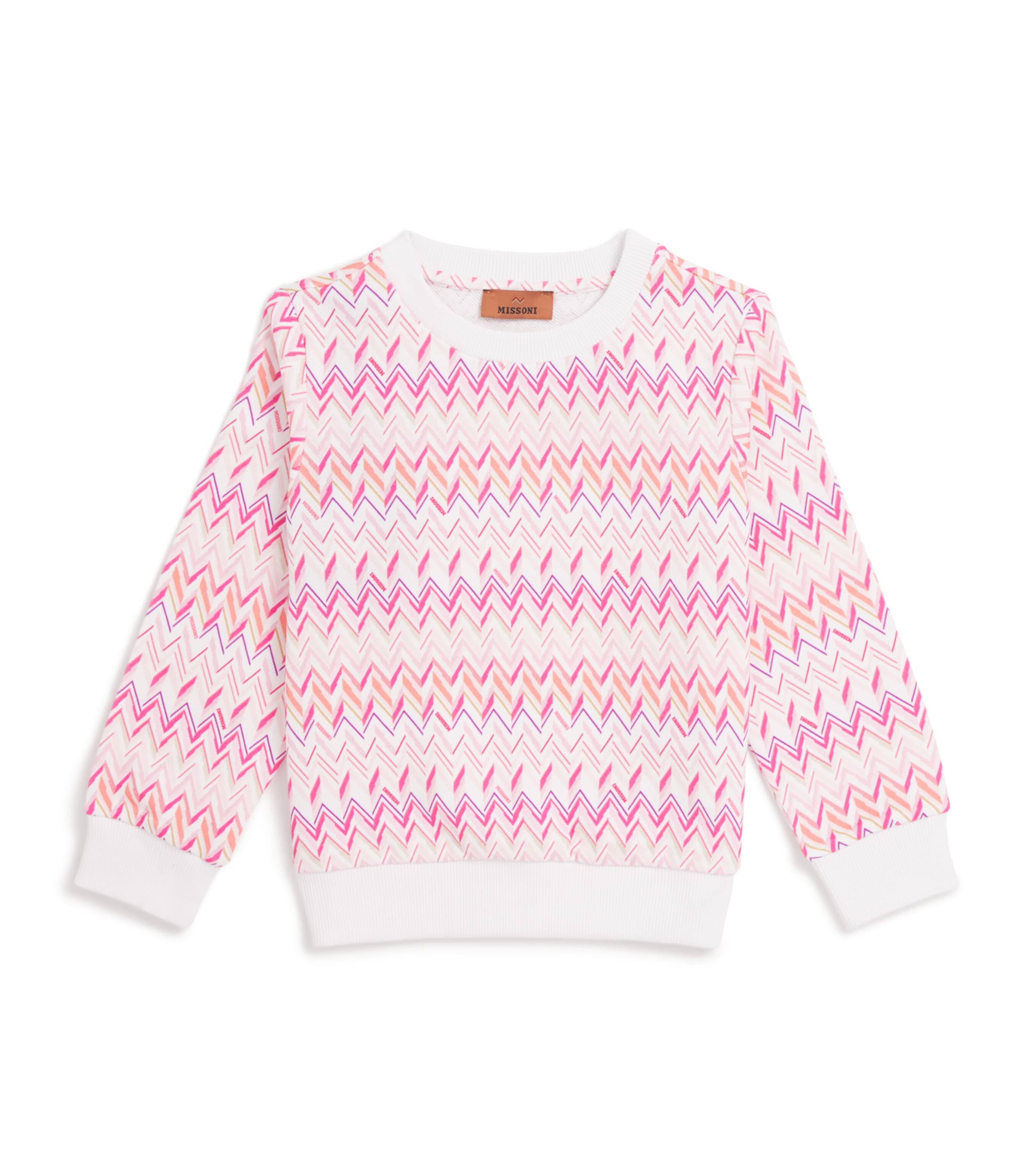 Zigzag Print Sweatshirt (4-14 Years)