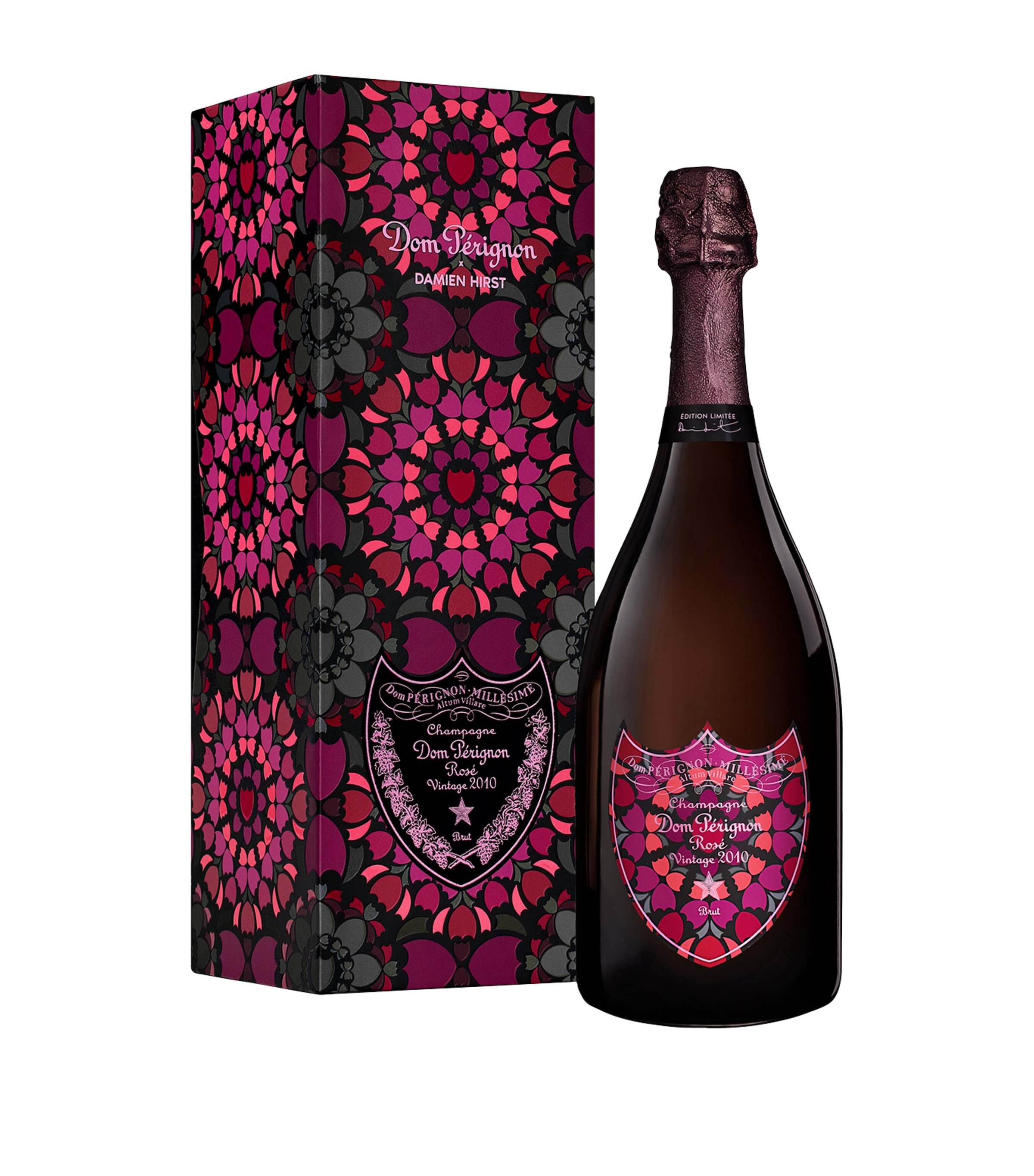 Dom Pérignon x Damien Hirst Dom Pérignon Rosé 2010 (75cl) - Champagne, France Pink