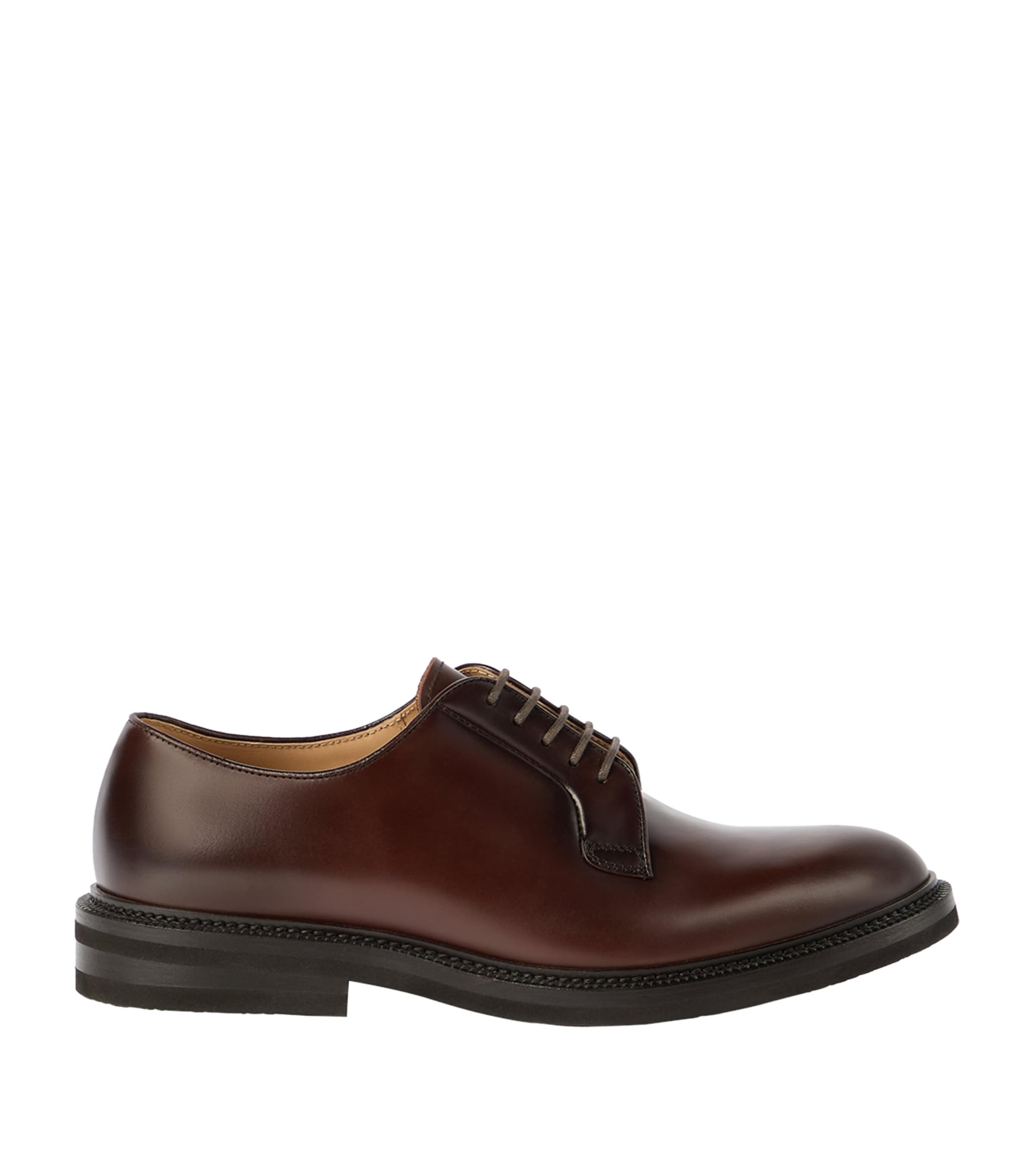 Brunello Cucinelli Leather Derby Shoes