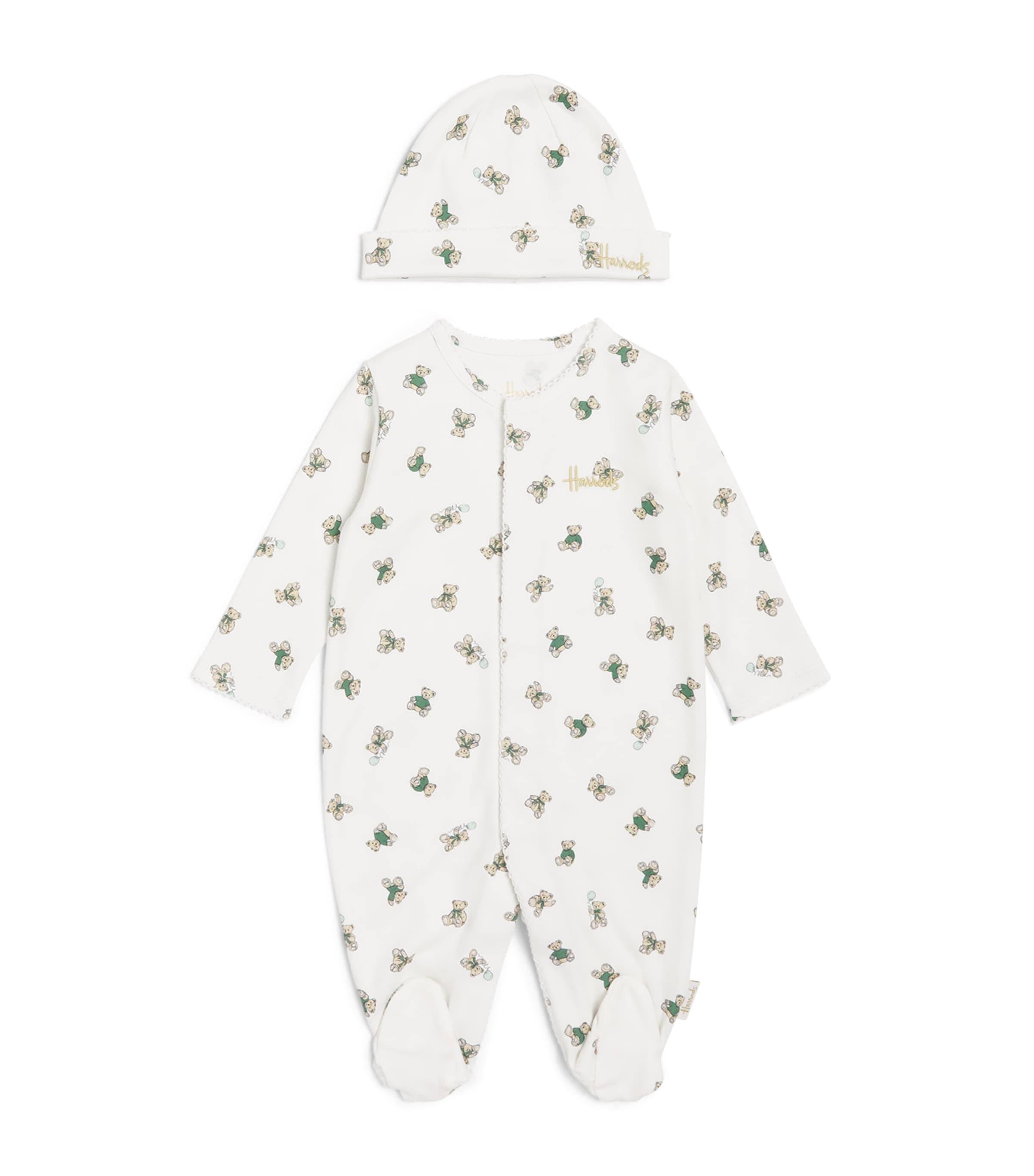 Cotton Bear All-In-One and Hat Set (0-18 Months)