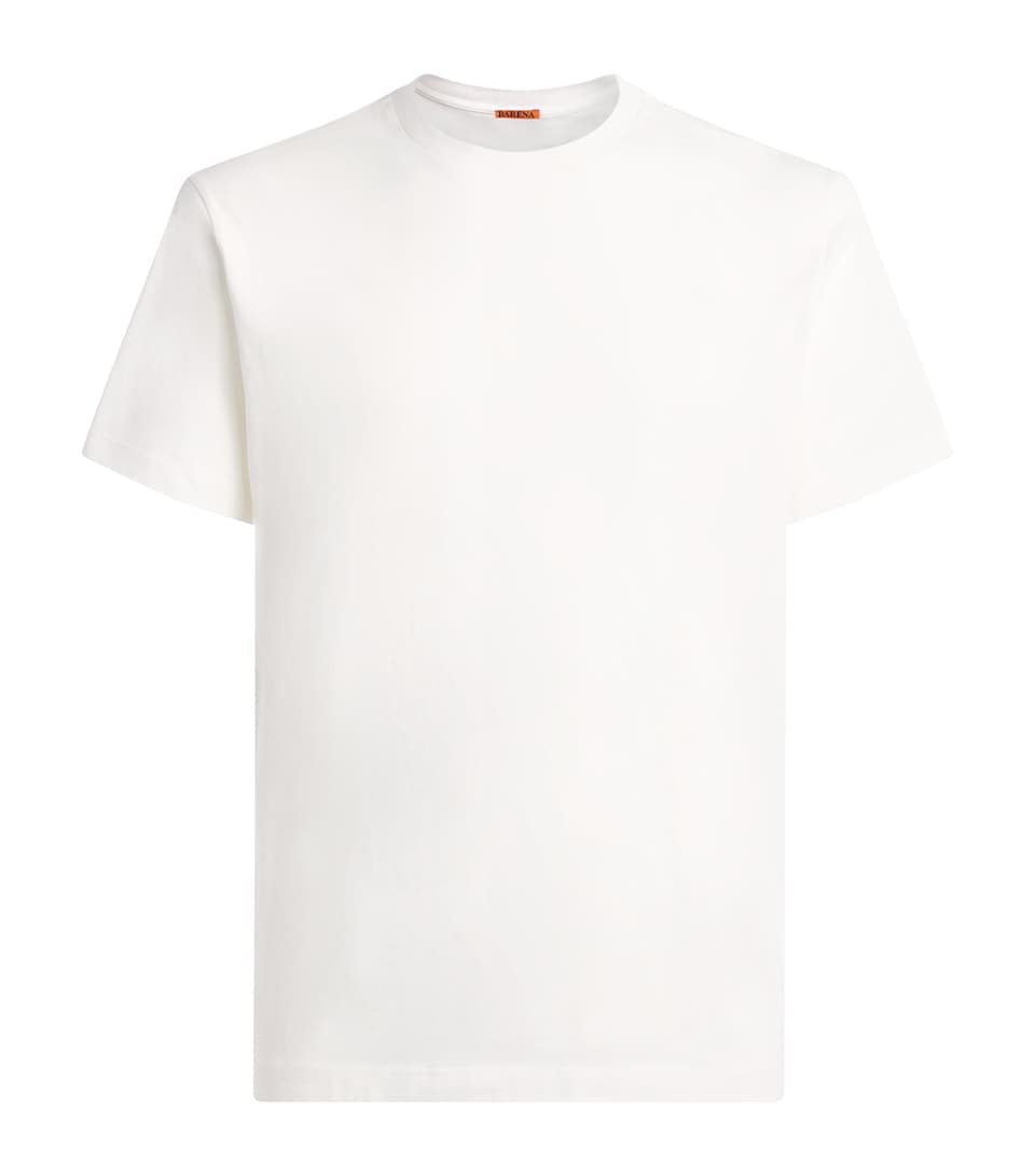 Barena Mens Cotton T-Shirt Bianco