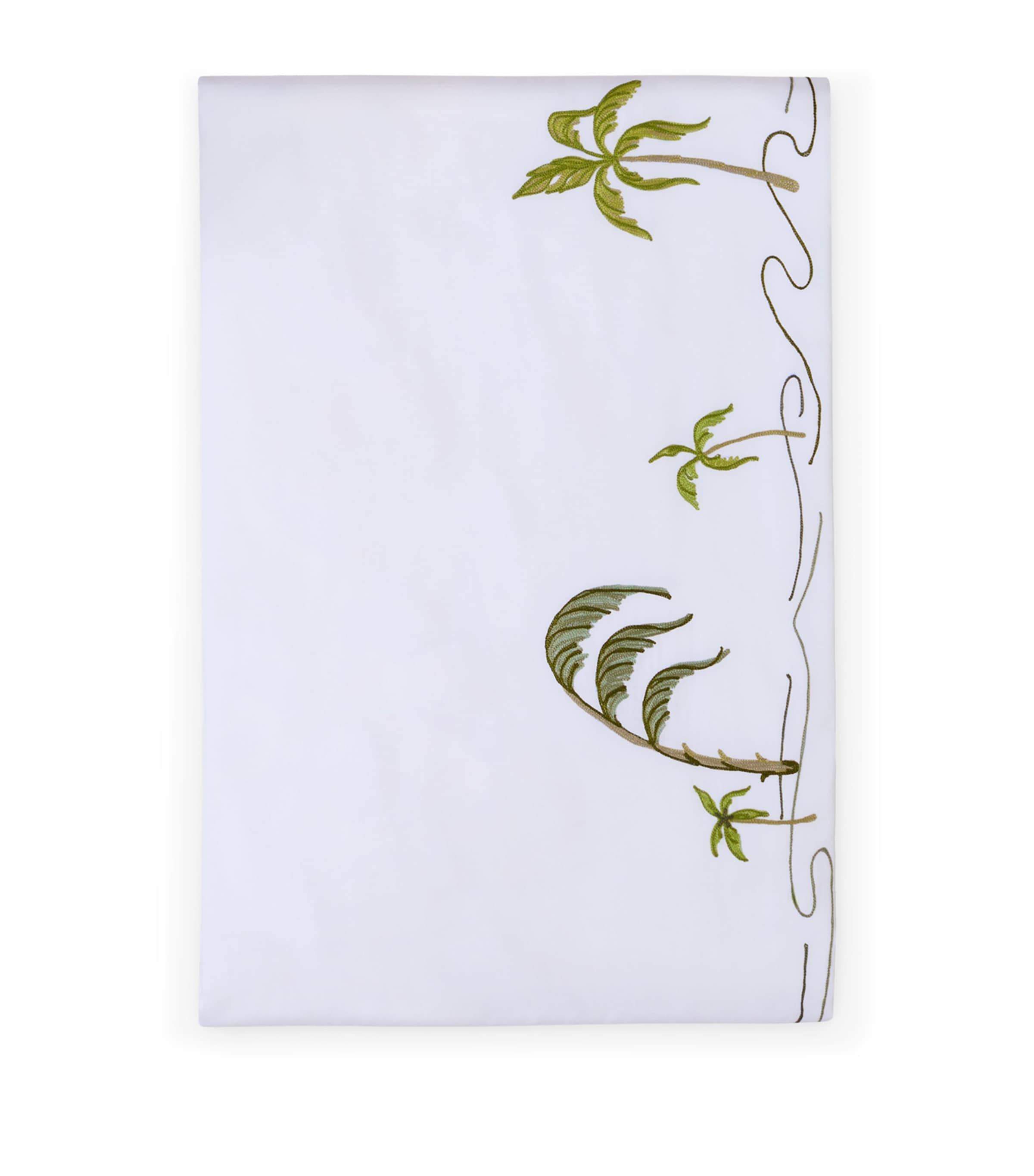 Loretta Caponi Garden of Eden Super King Duvet Cover (260cm x 220cm) White