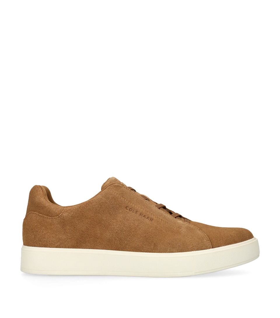 Suede GrandPrø Luxe Slip-On Sneakers