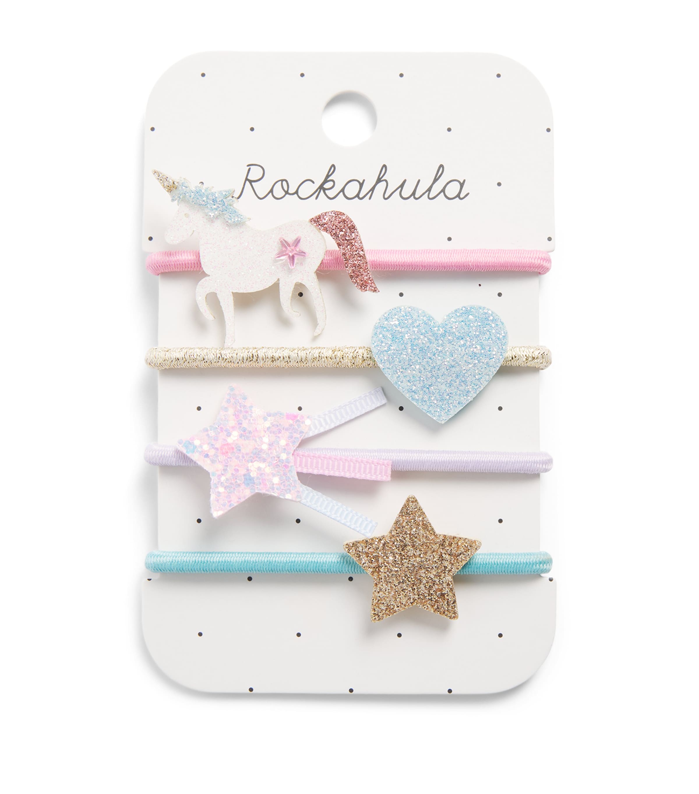 Rockahula Glitter Unicorn Hair Bands White