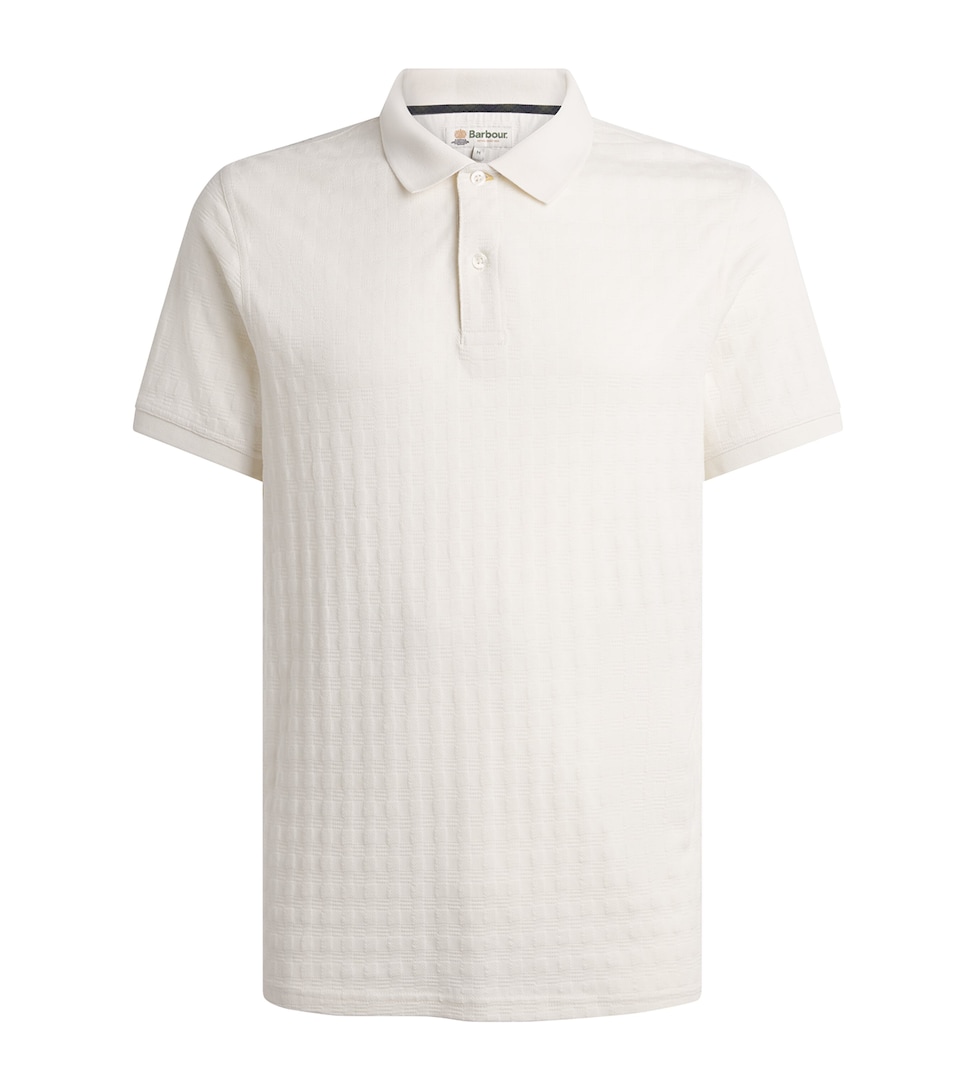 Barbour Mens Faversham Polo Shirt Whisper White