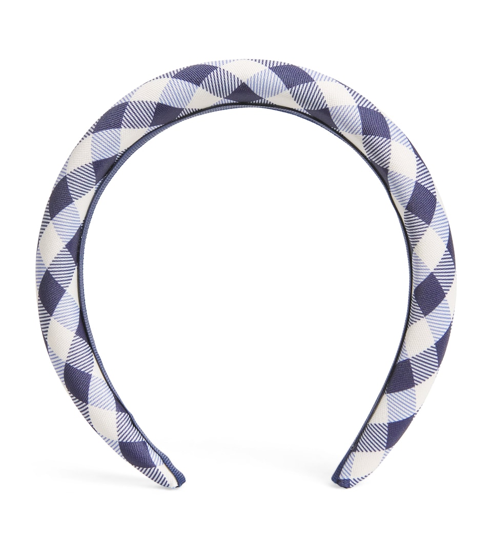Gingham Taffeta Headband