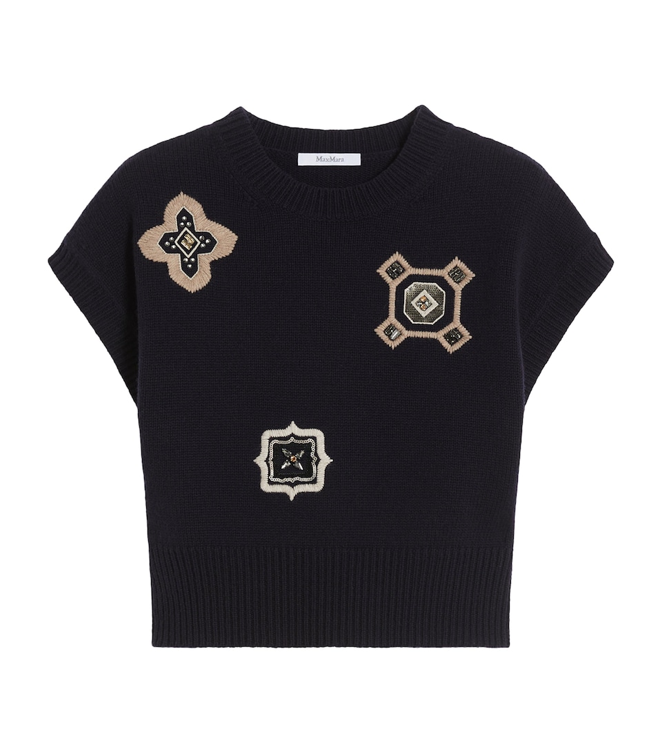 Wool-Cashmere Sweater Vest